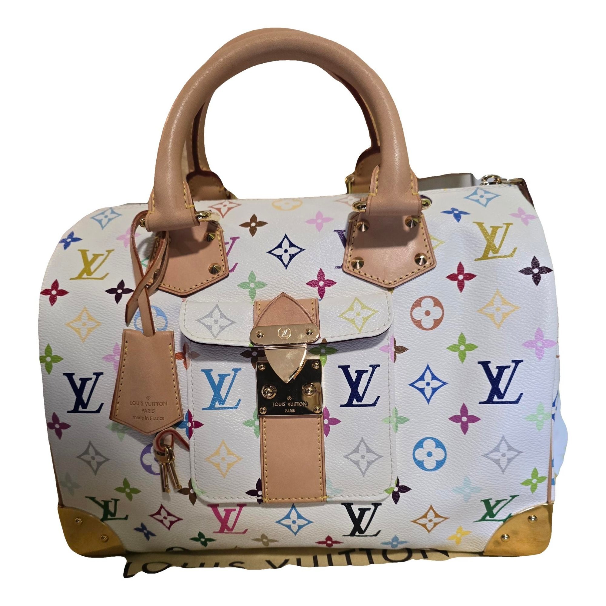 Speedy leather handbag