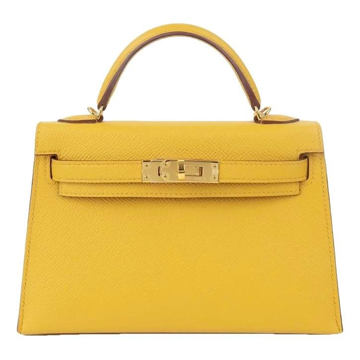 Kelly Mini leather handbag
