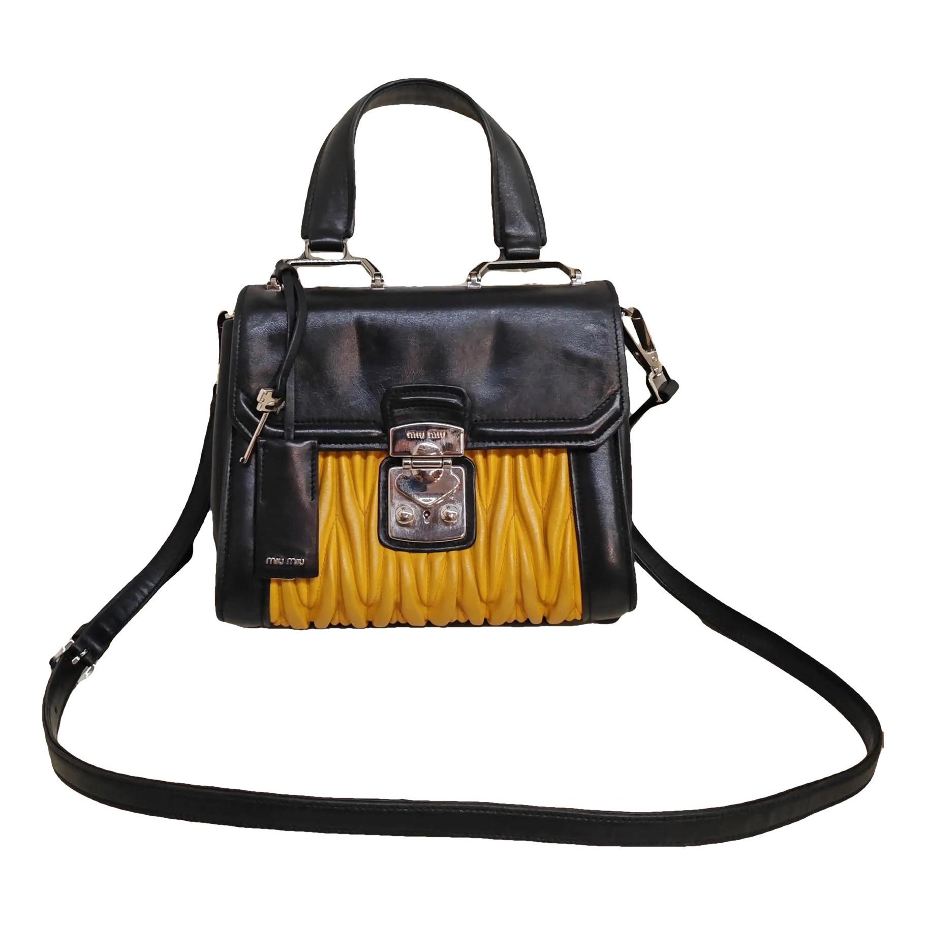 Leather crossbody bag