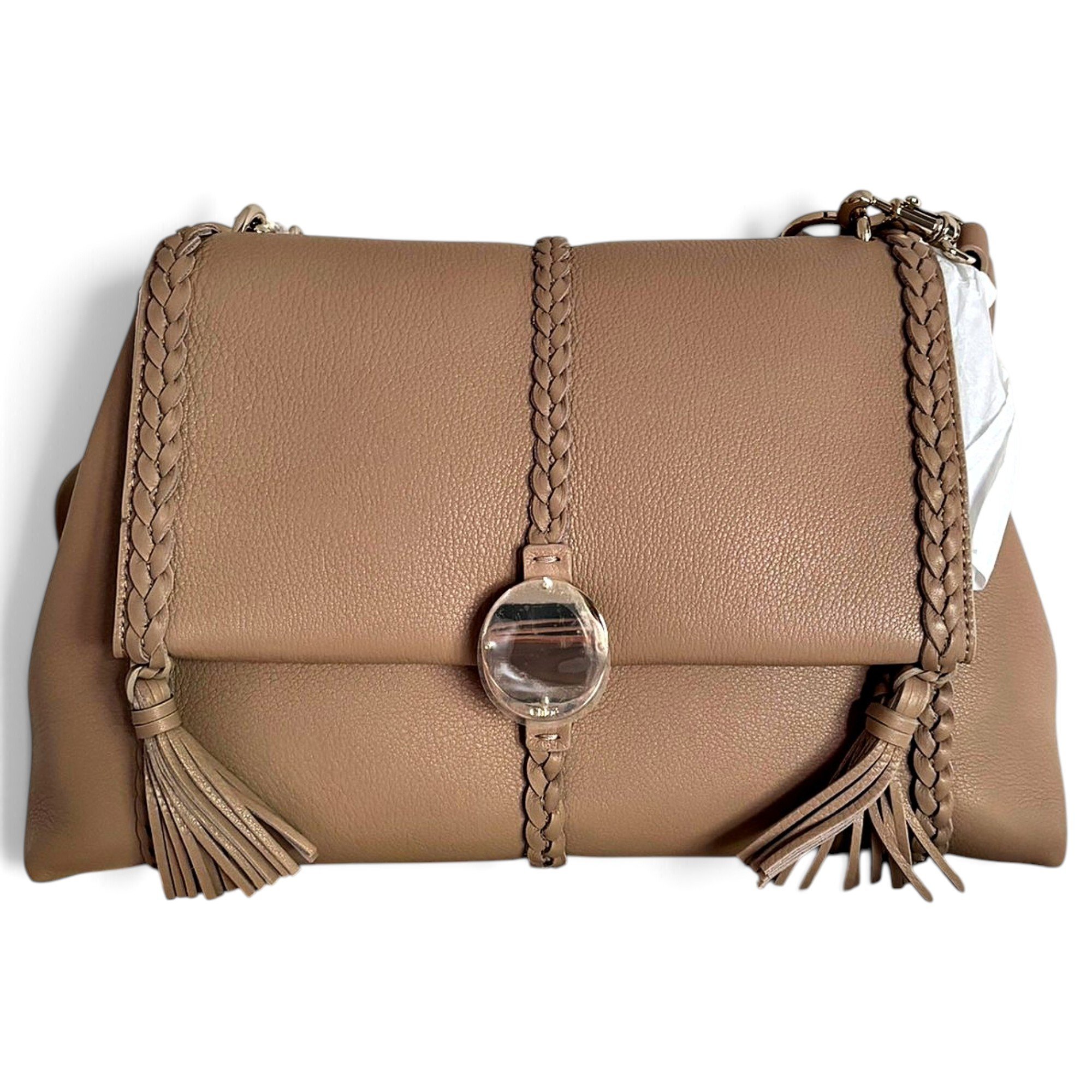 Penelope leather crossbody bag
