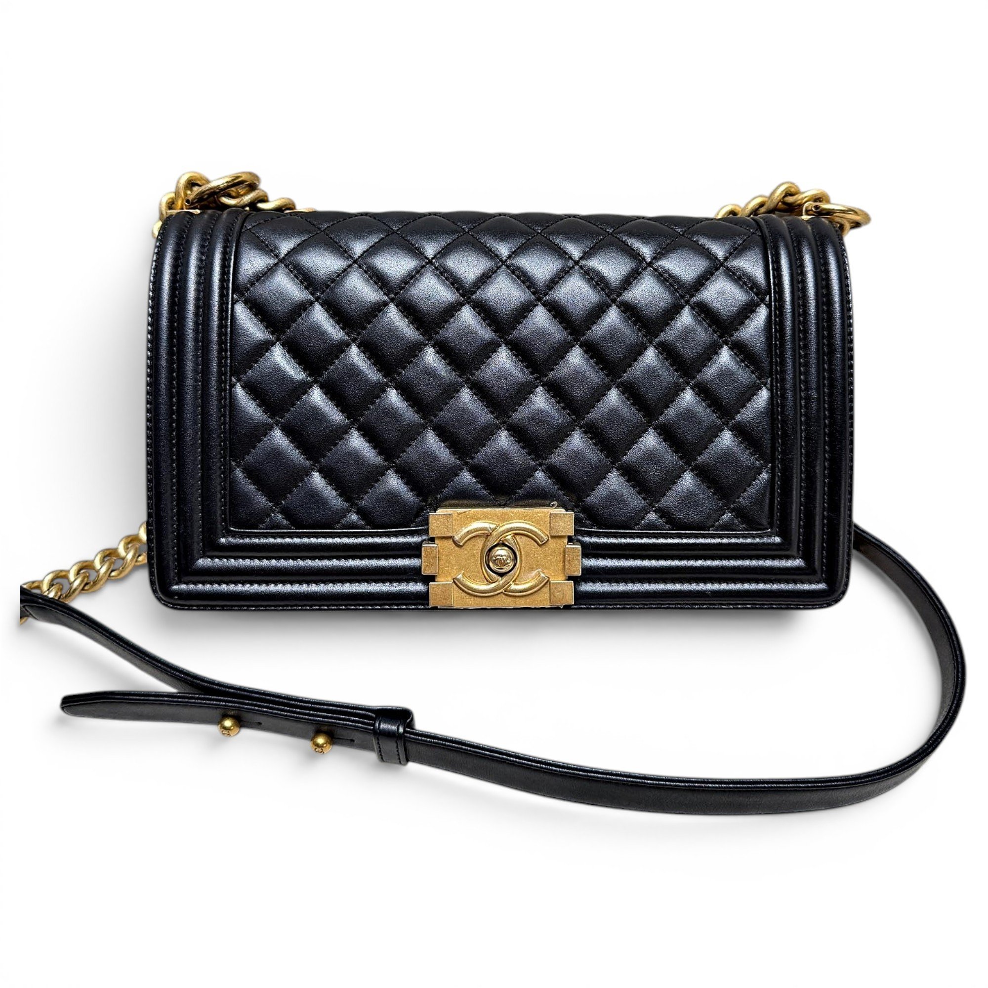 Boy leather handbag