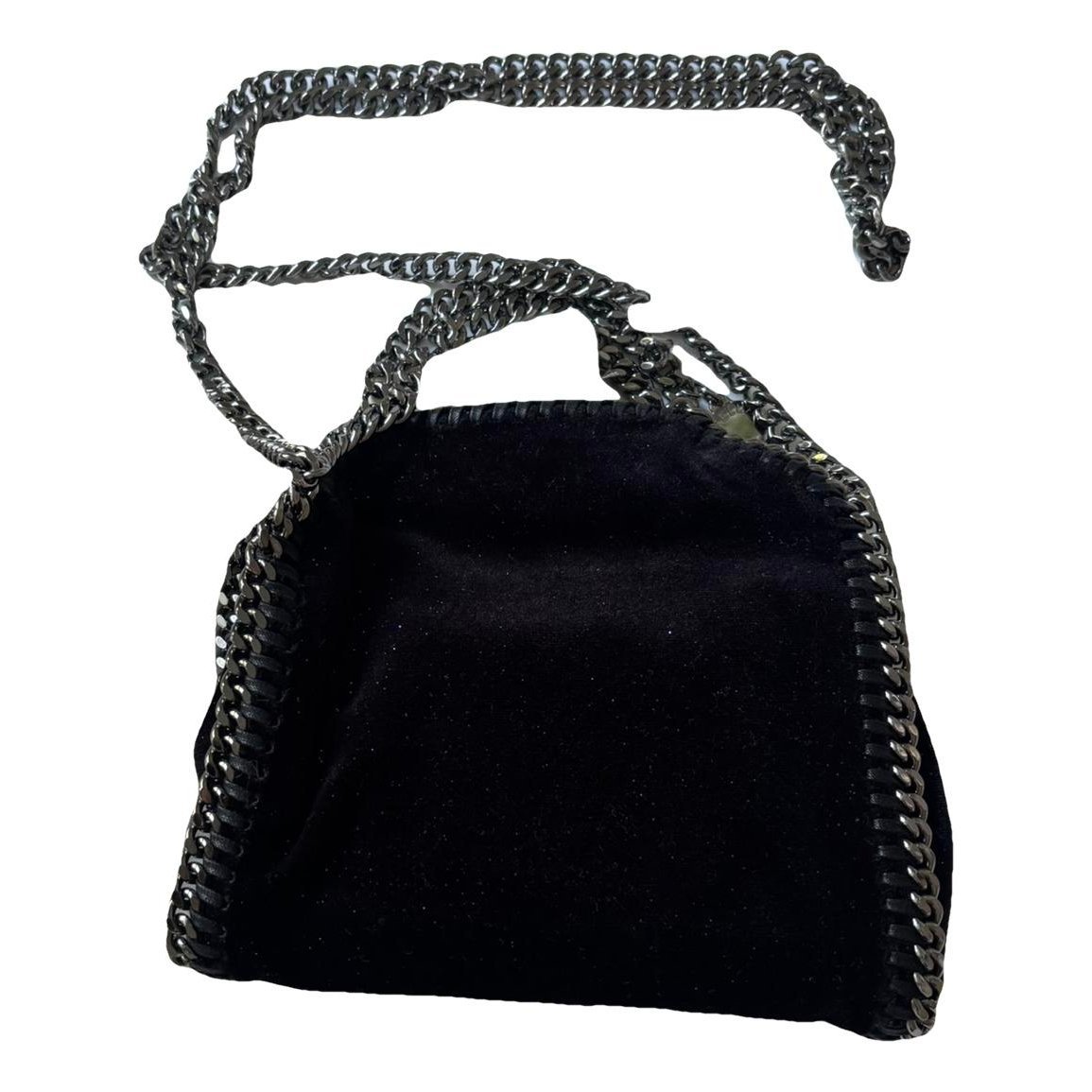 Falabella velvet crossbody bag
