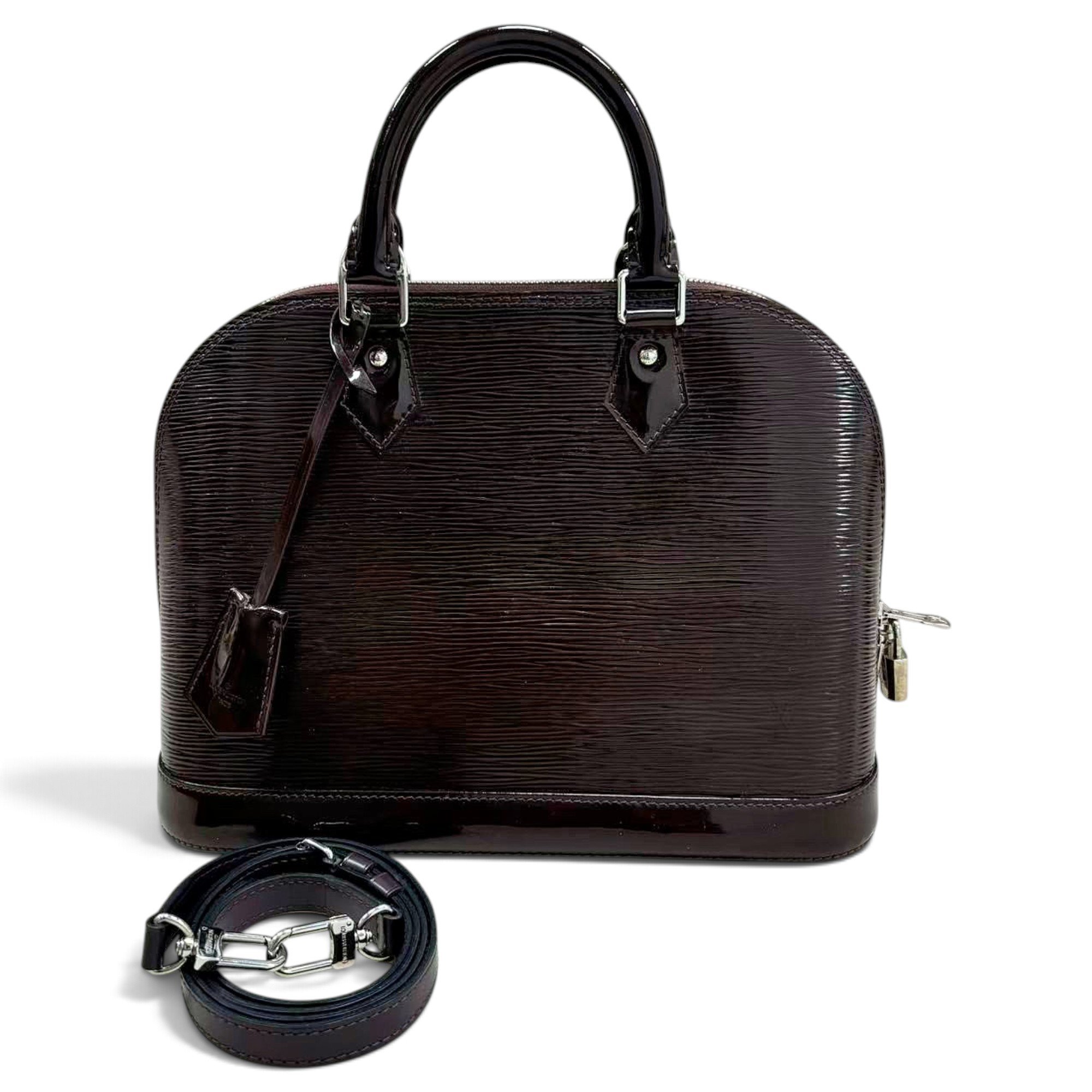 Alma leather handbag