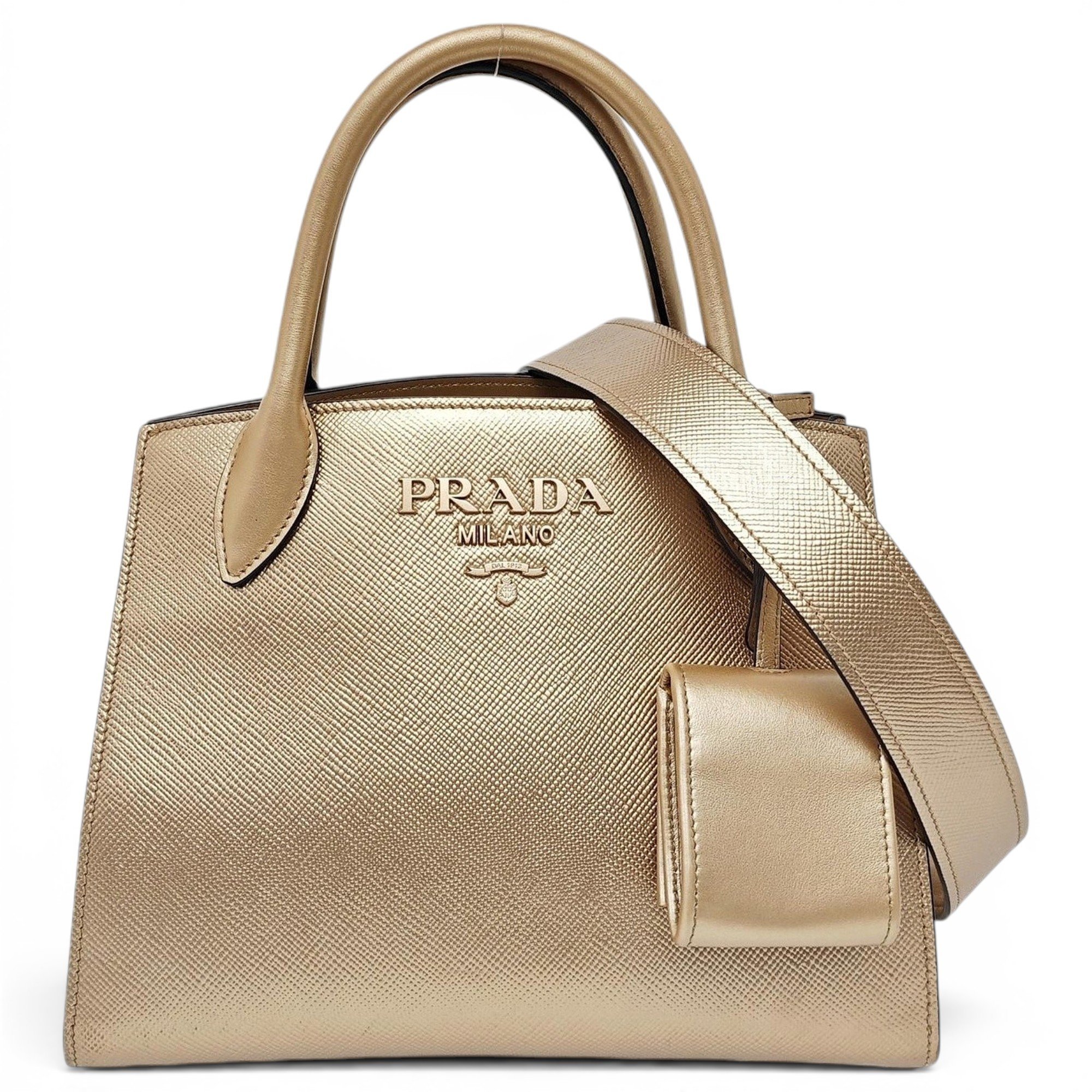 Leather handbag