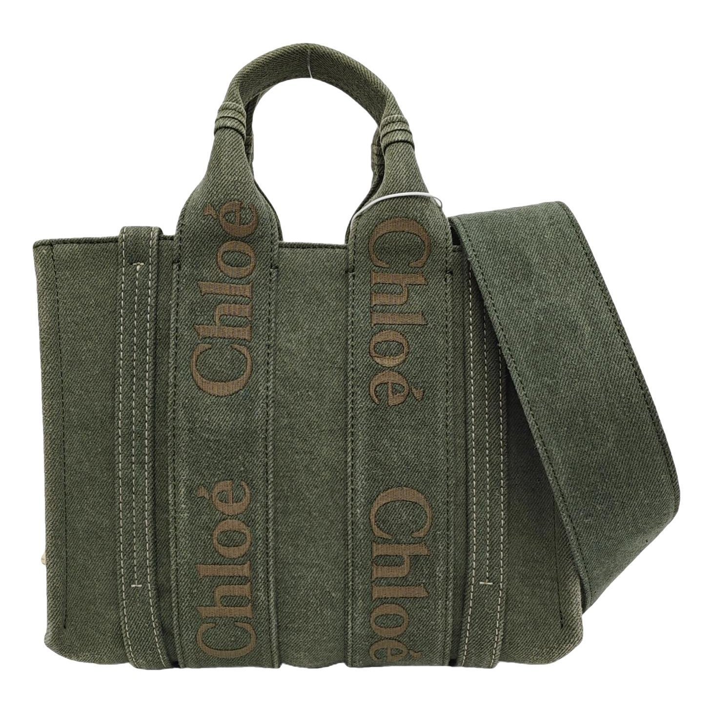 Woody cloth handbag