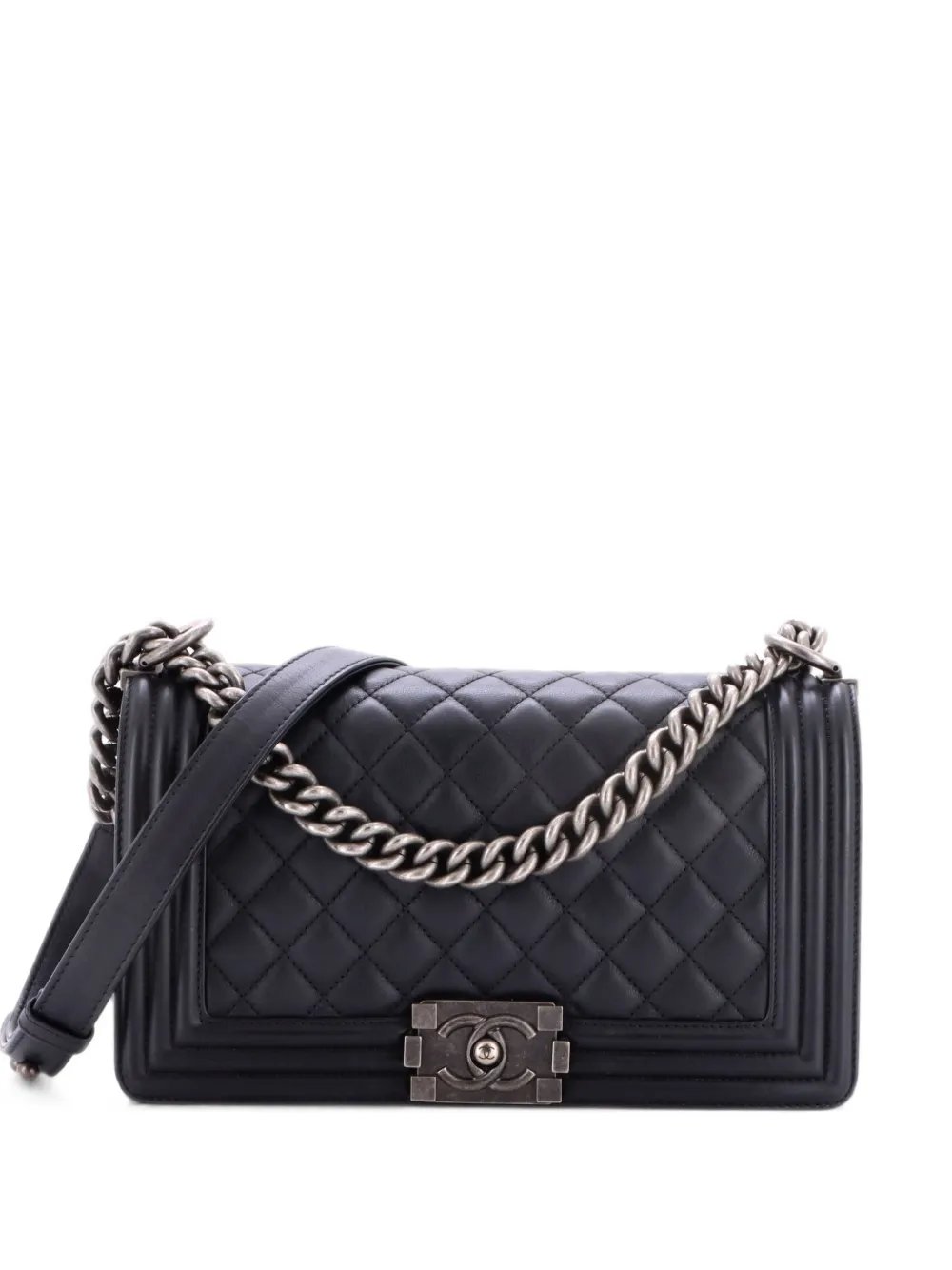 Boy Flap Bag Quilted Calfskin Old Medium shoulder bag