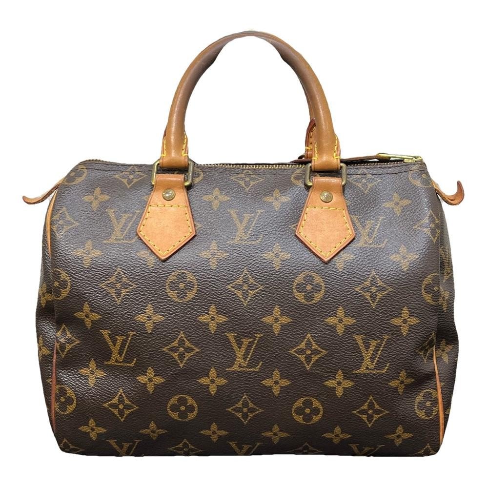 Speedy leather handbag