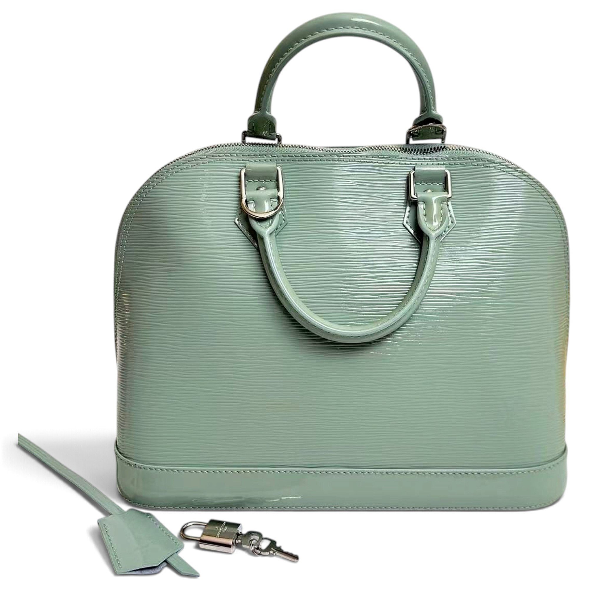 Alma leather handbag