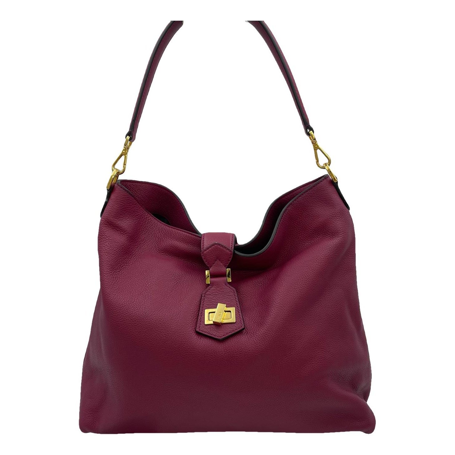 Leather tote