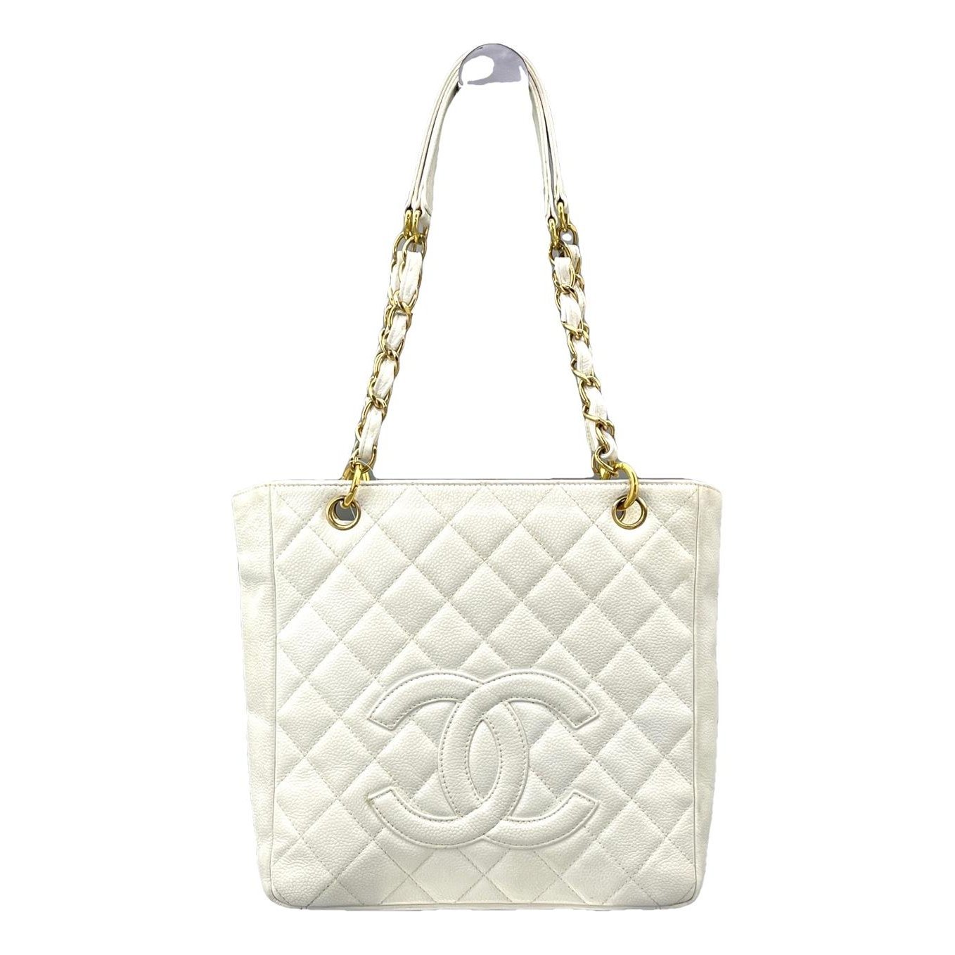 Petite Shopping Tote leather handbag