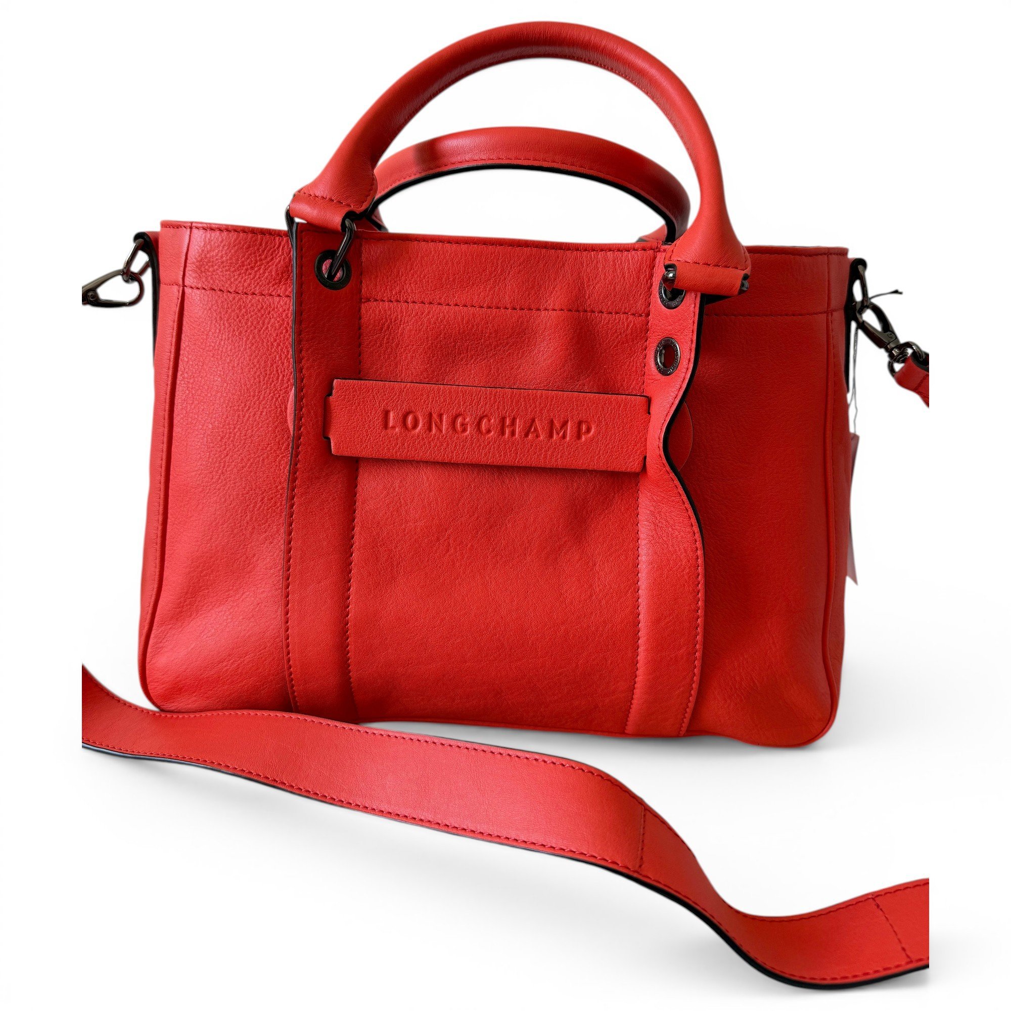 Longchamp 3D leather crossbody bag