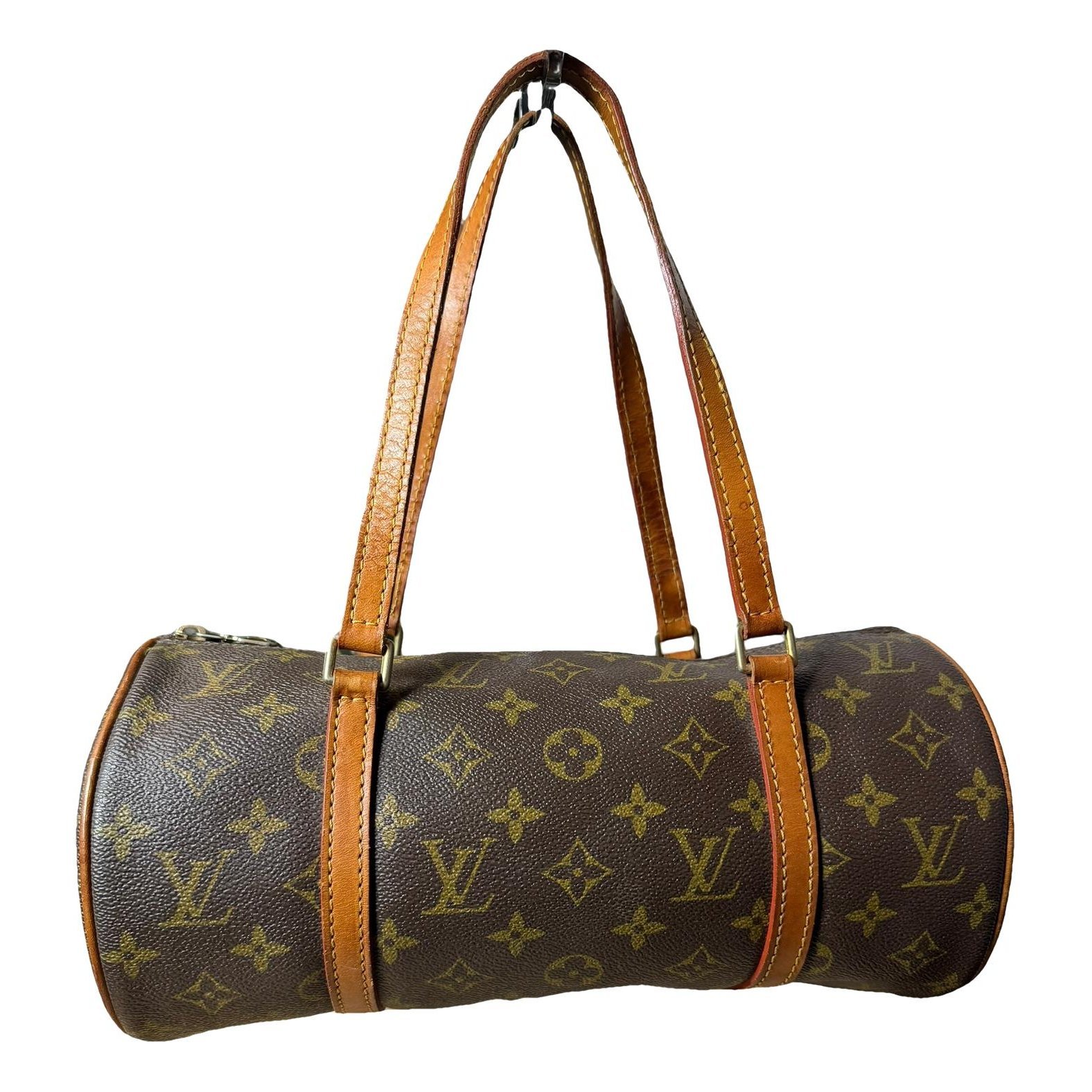 Papillon leather handbag