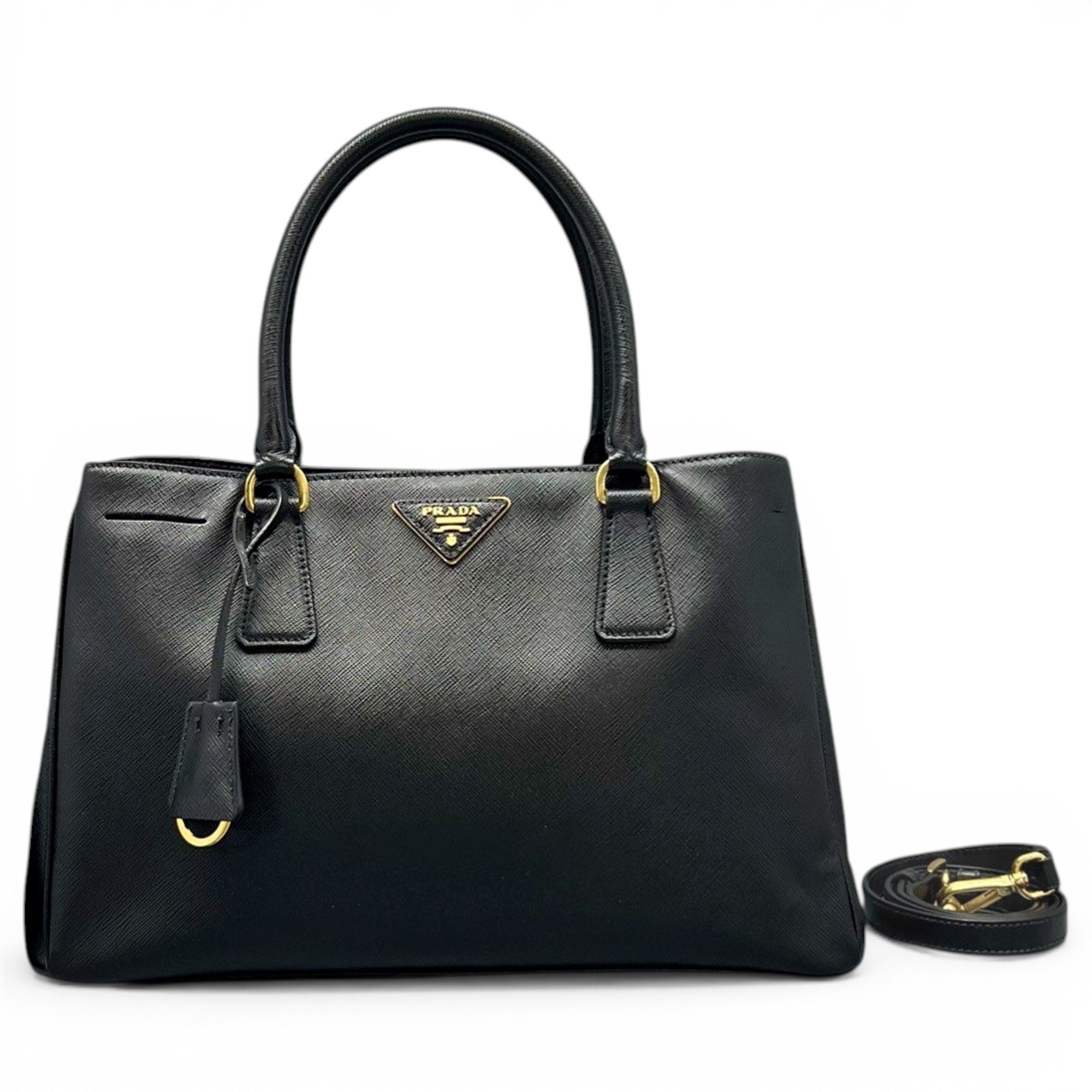 Galleria leather handbag