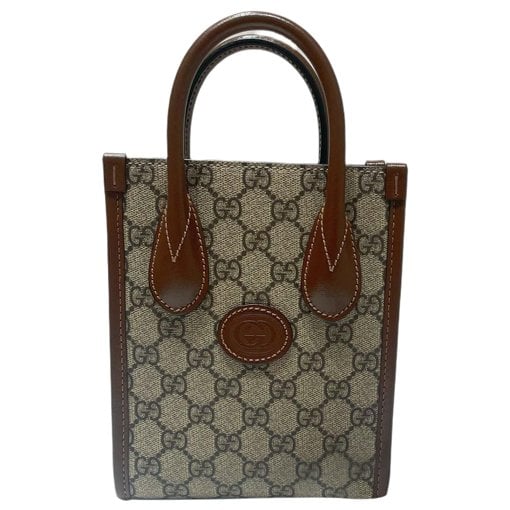 Leather handbag