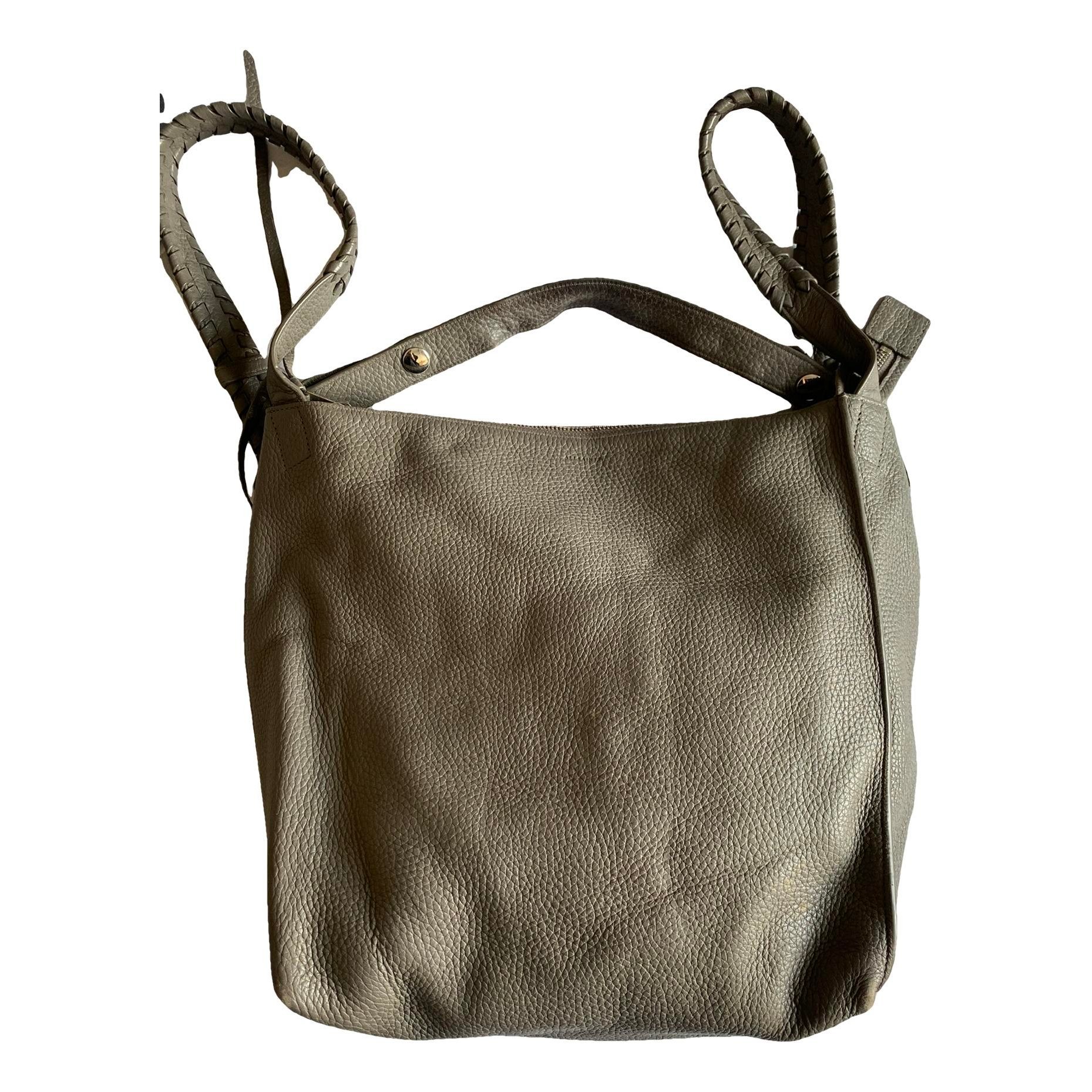 Leather crossbody bag