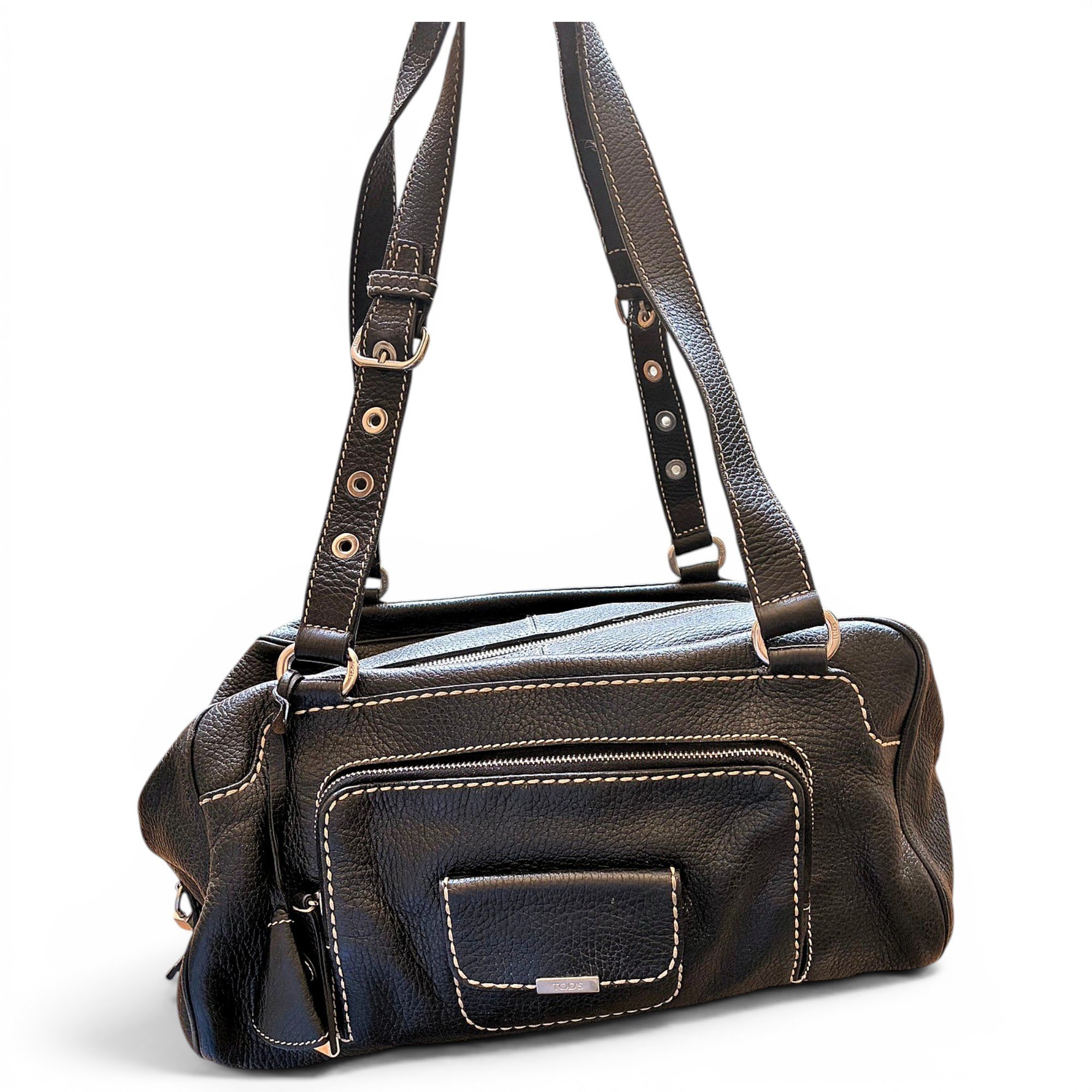 Leather handbag