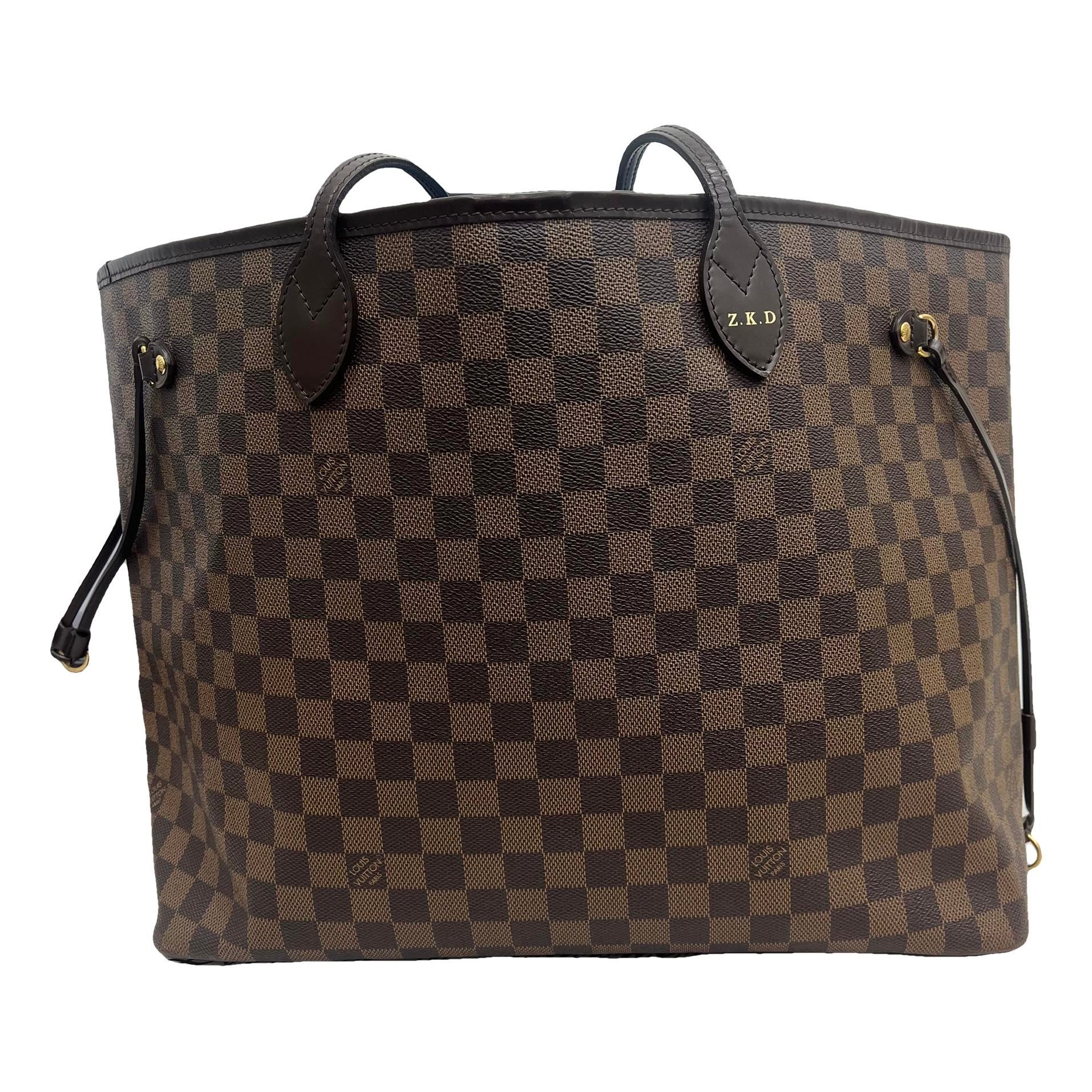 Neverfull leather handbag