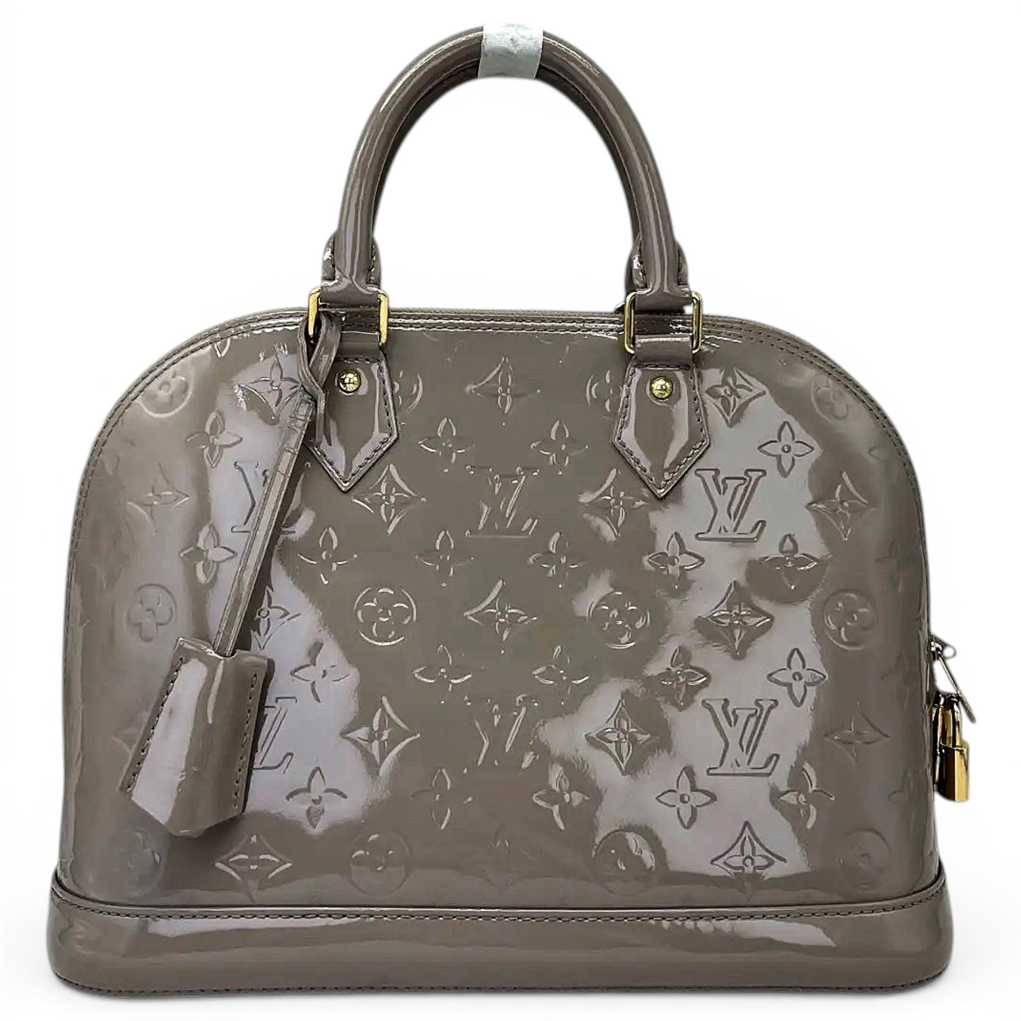 Alma patent leather handbag