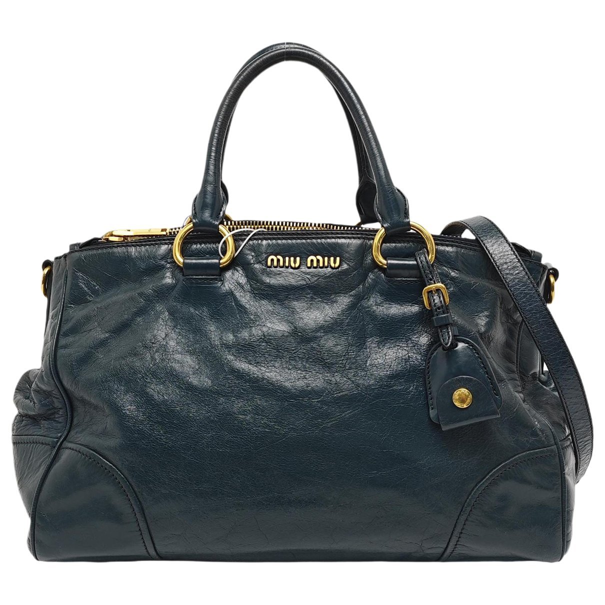 Miu Miu Leather tote