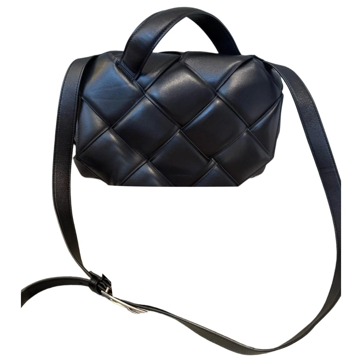 Cassette Padded leather handbag