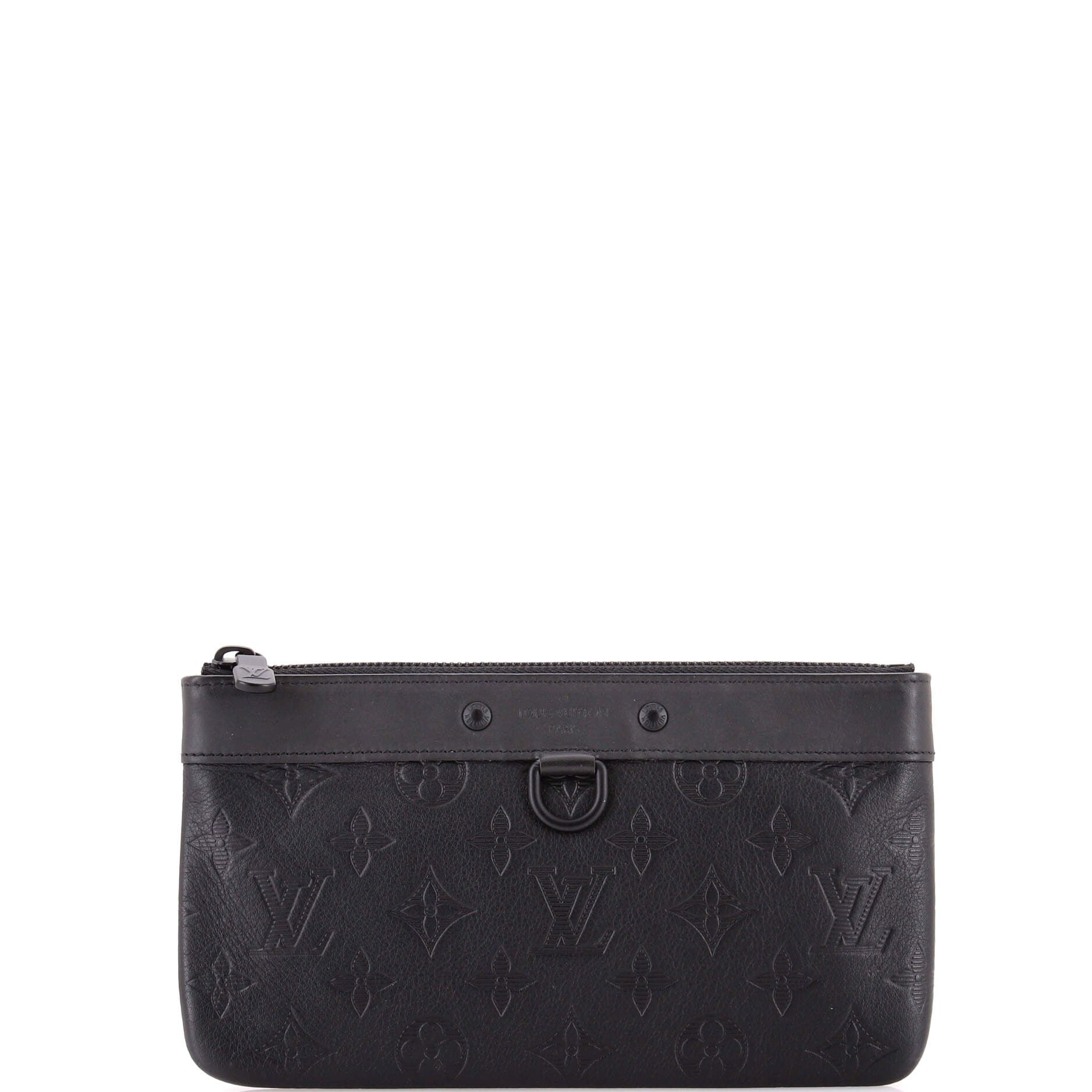 Discovery Pochette Monogram Shadow Leather PM