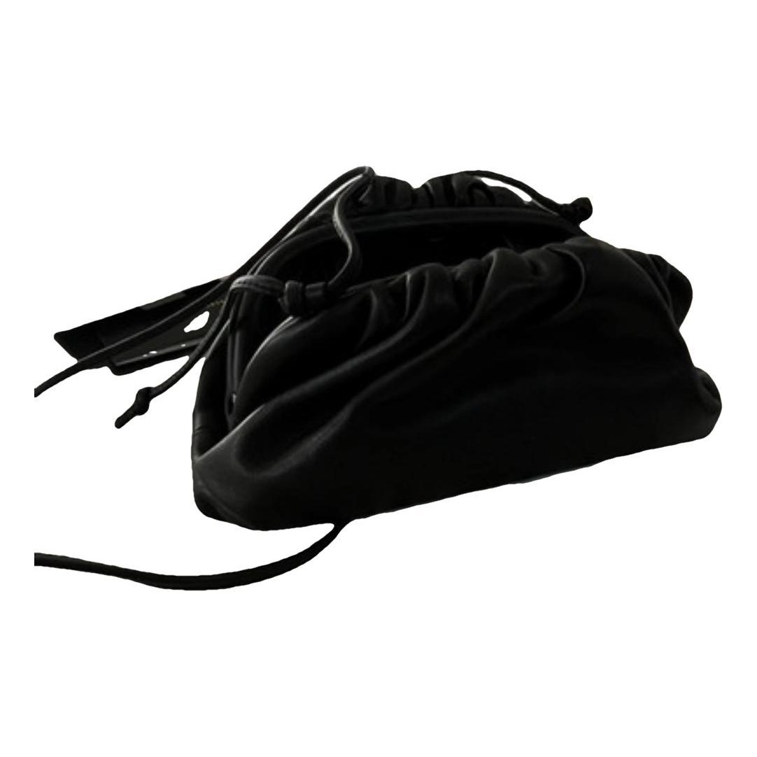Pouch leather handbag