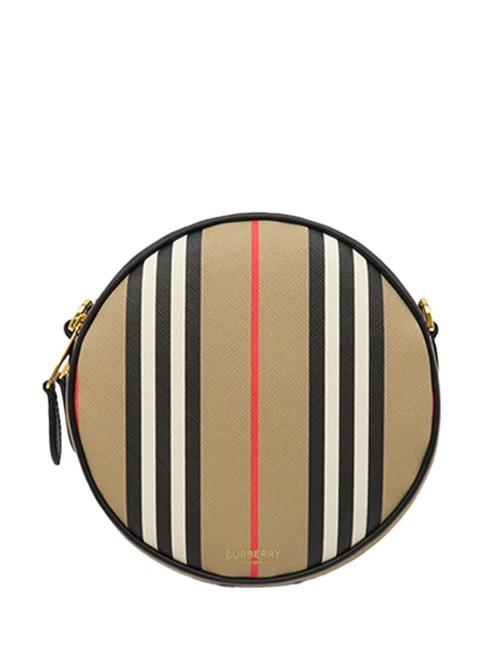 Burberry 2000-2017 Icon Stripe Coated Canvas Louise crossbody bag