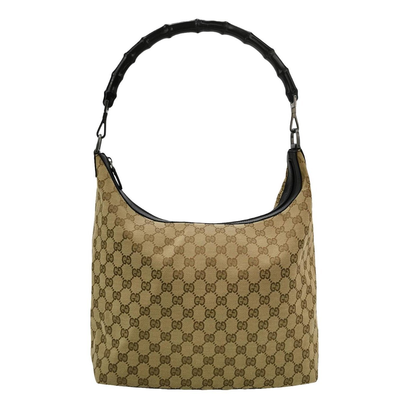 Bamboo Frame Satchel cloth handbag