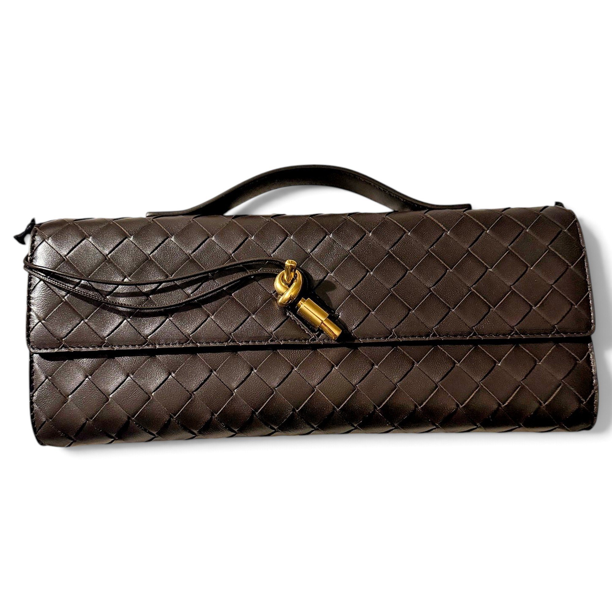 Andiamo leather clutch bag