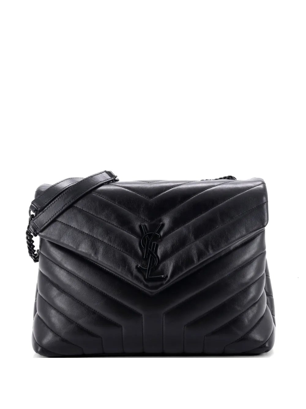 Loulou Matelasse Chevron Leather Medium shoulder bag