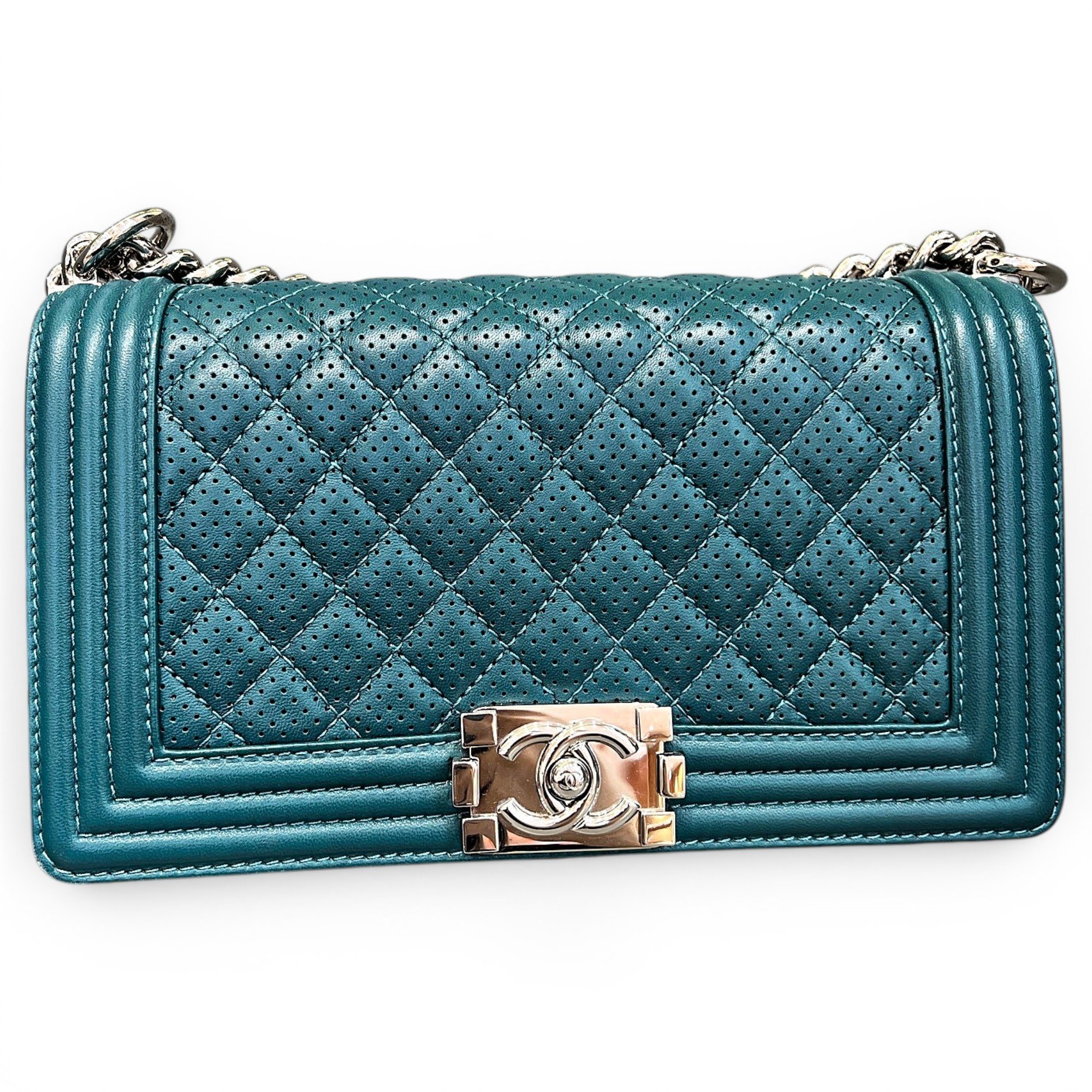 Boy leather crossbody bag