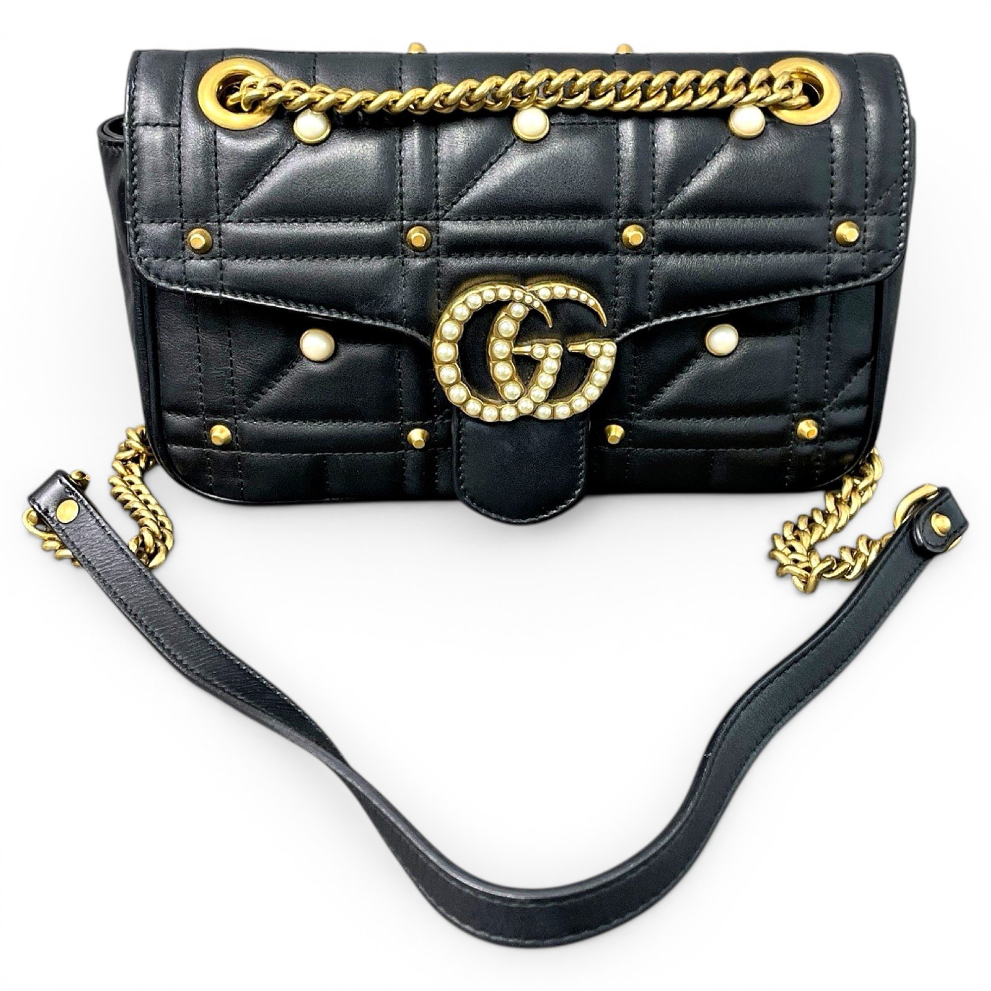 GG Marmont leather handbag
