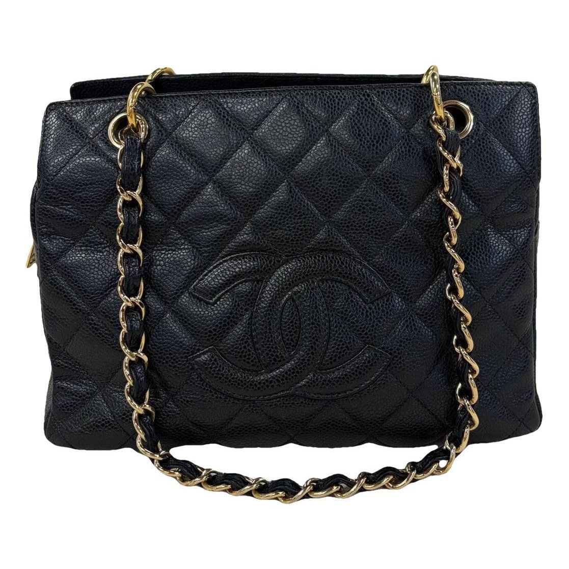 Leather tote