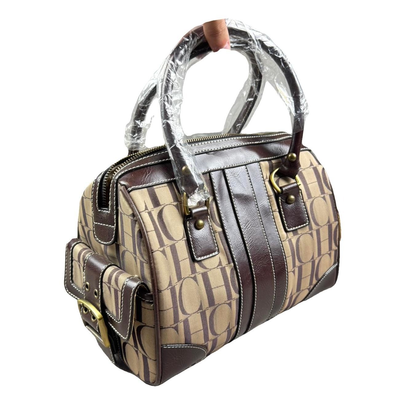 Leather handbag