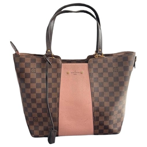 Jersey leather handbag