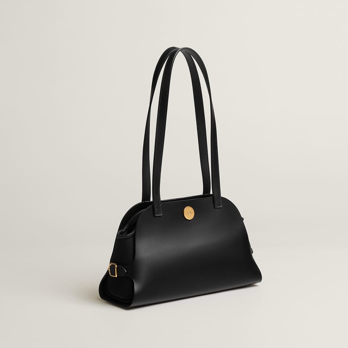 Noir Tablier Sellier Bag