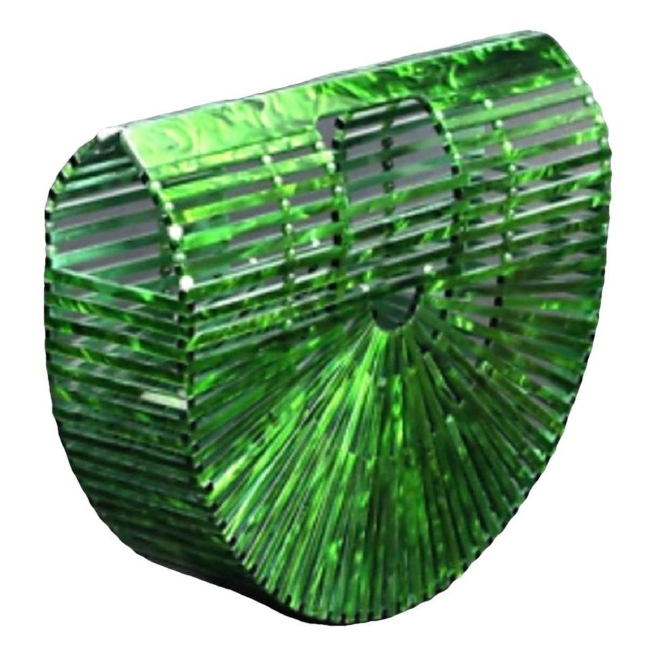 Cult Gaia Acrylic Ark handbag
