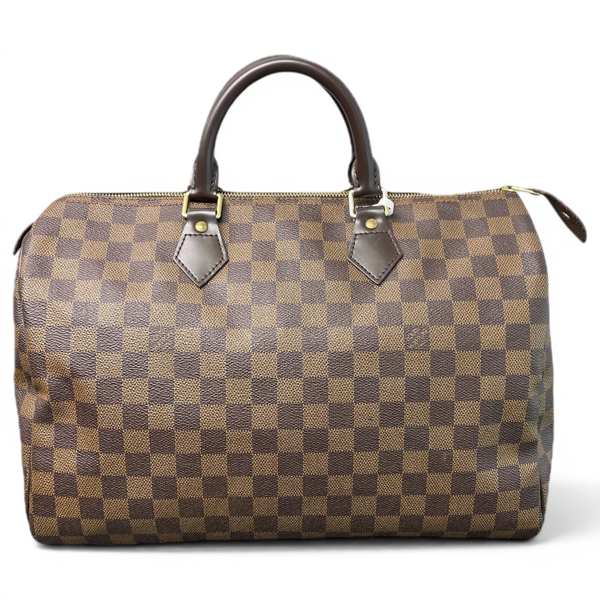 Speedy leather handbag