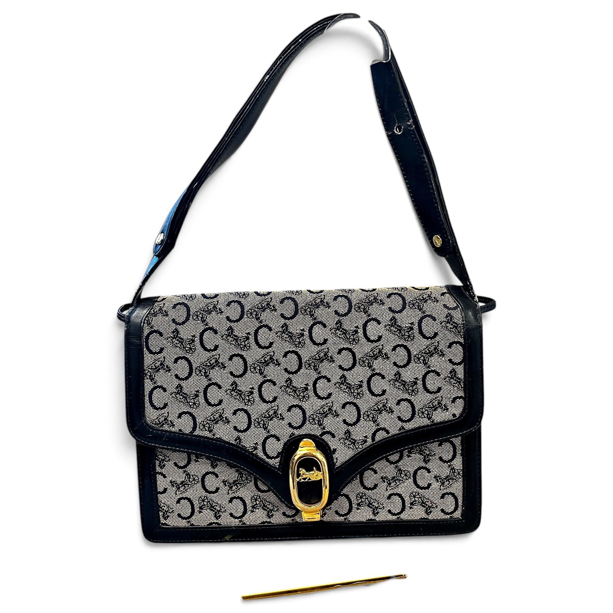 Triomphe cloth handbag