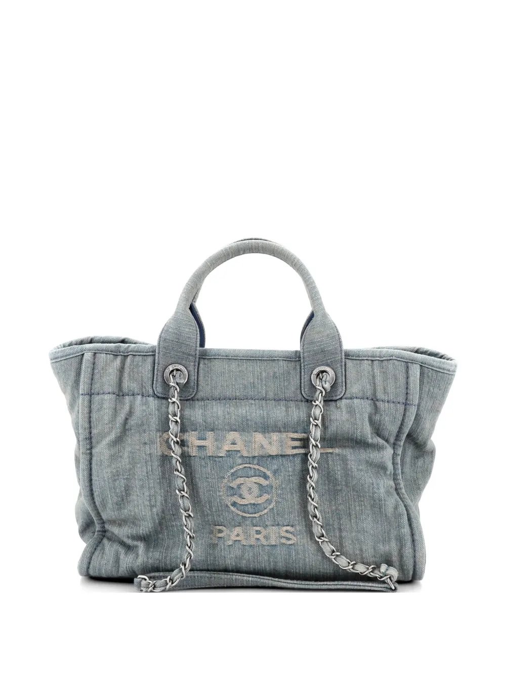 Deauville NM Denim Small tote bag