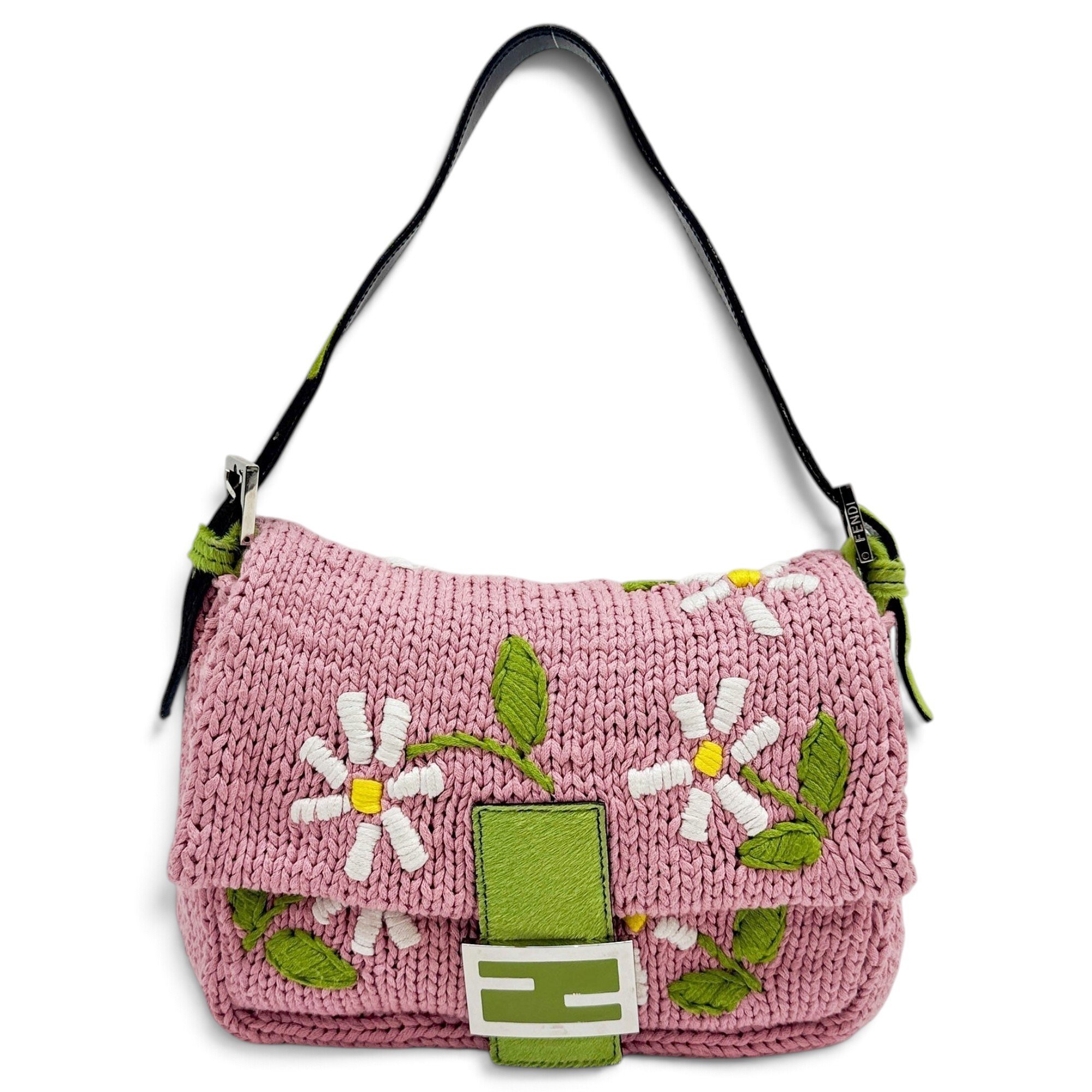 Mamma Baguette wool handbag