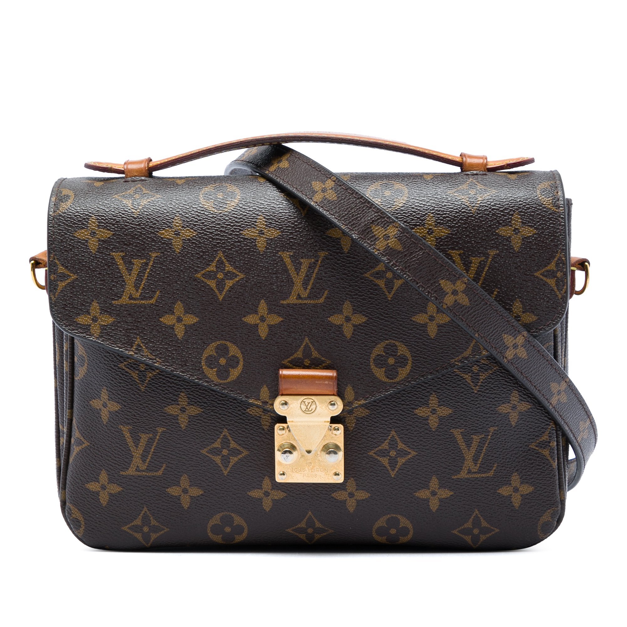 Metis leather handbag