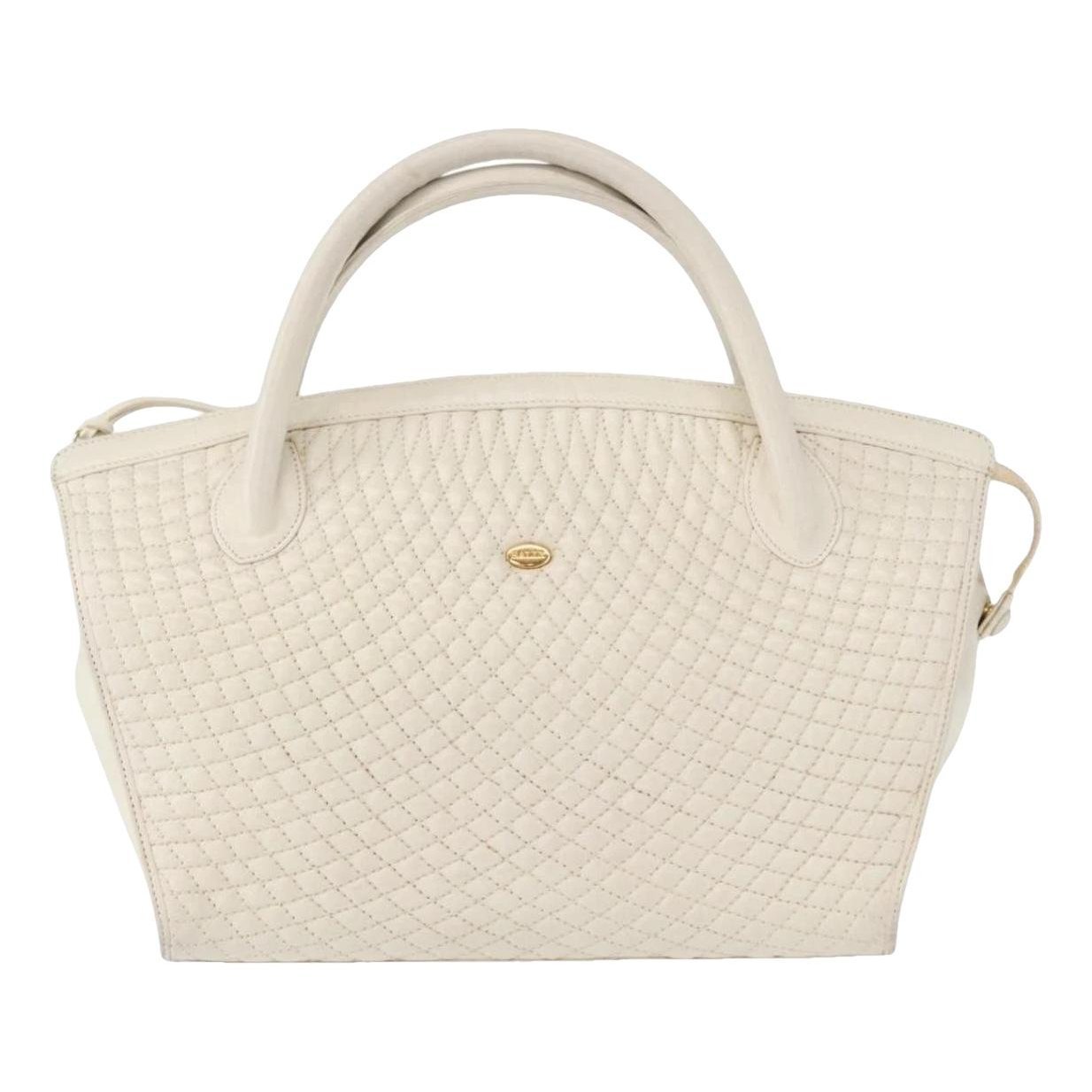 Leather handbag