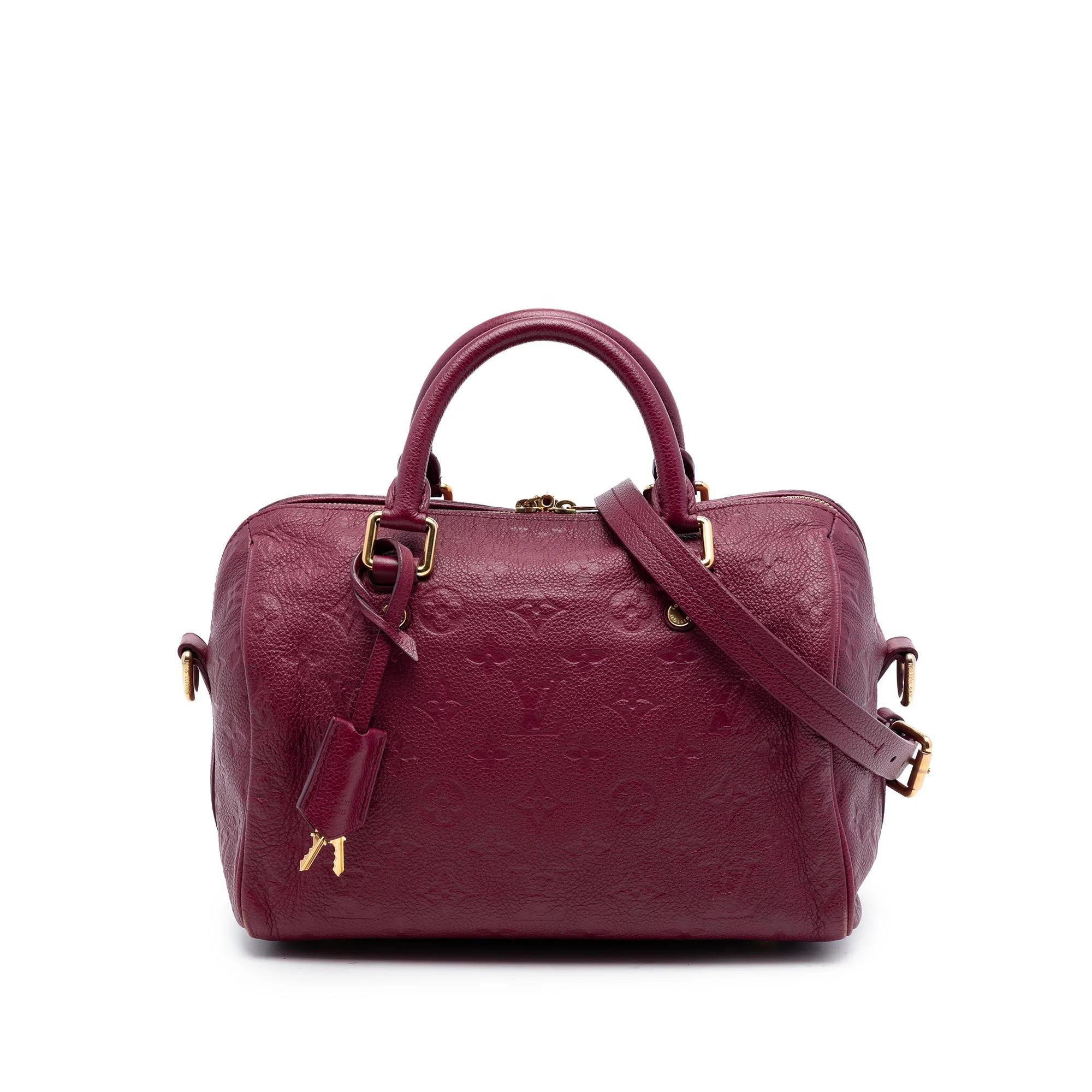 Speedy leather satchel