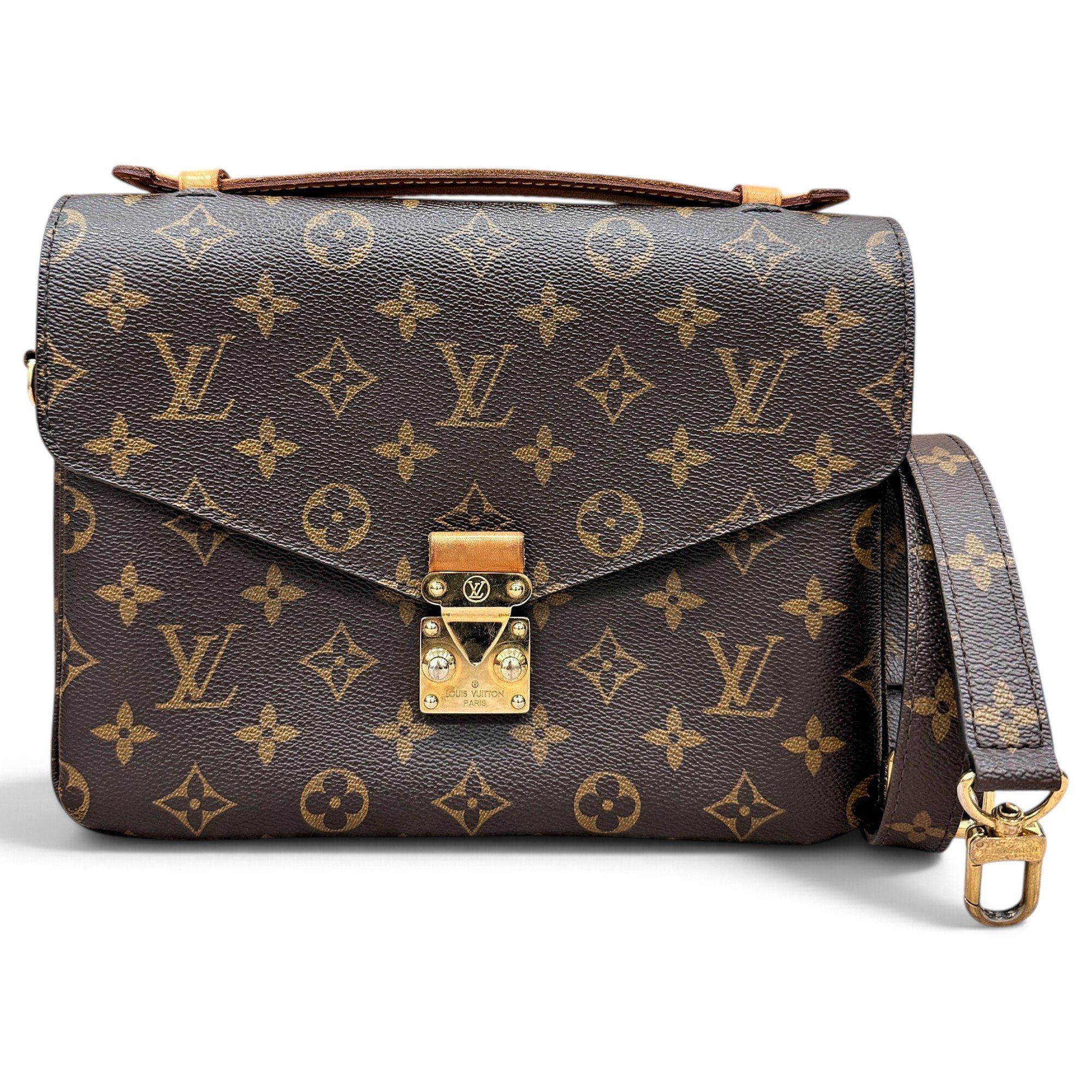 Metis leather handbag
