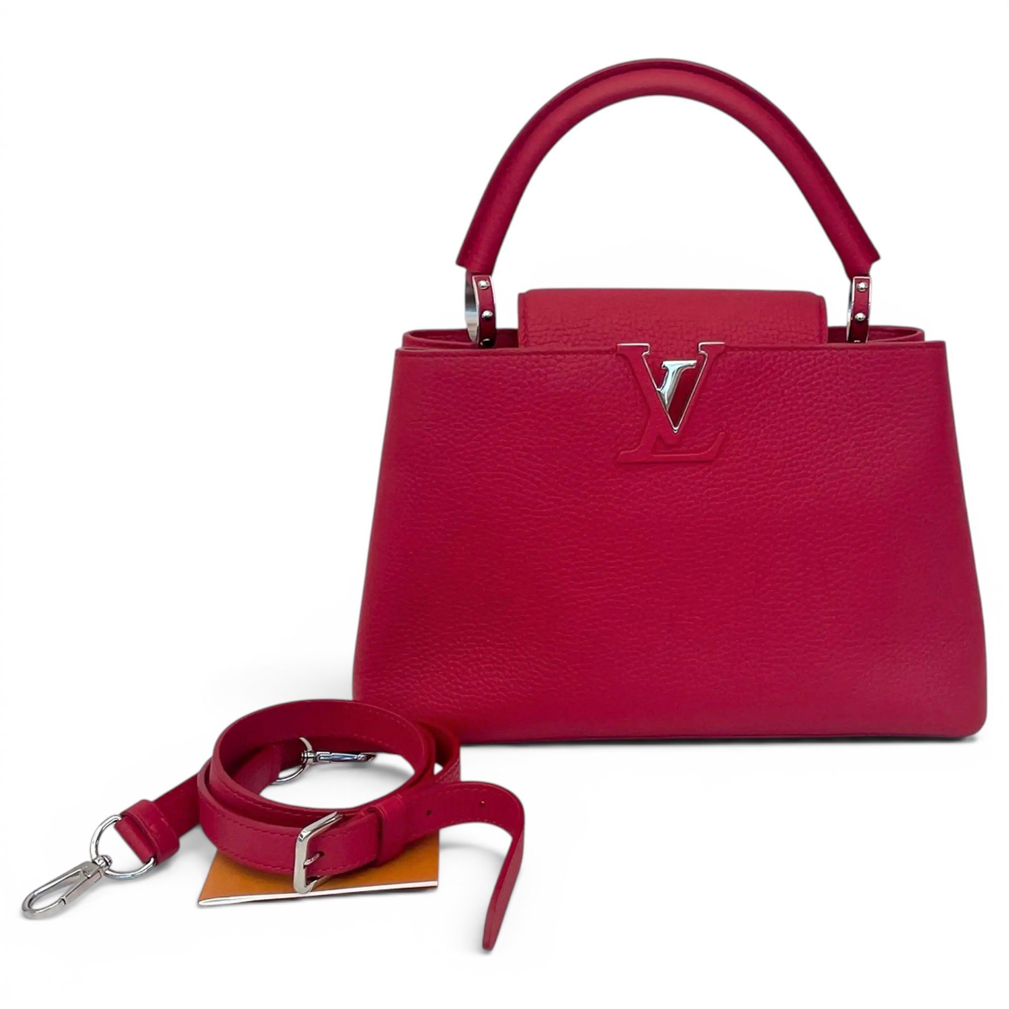 Capucines leather handbag