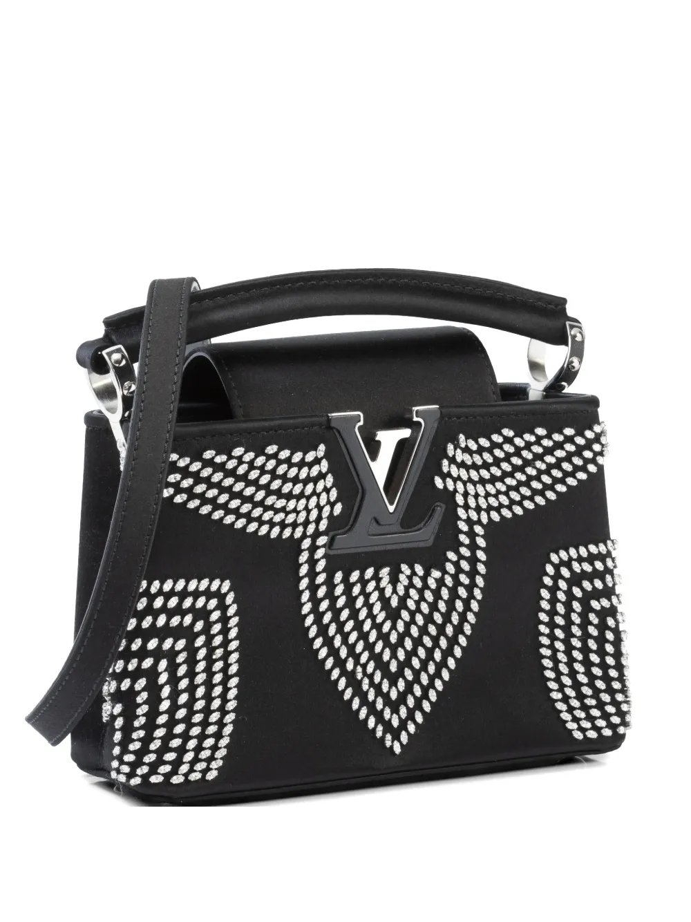 mini Capucines Fleur De Lys bag