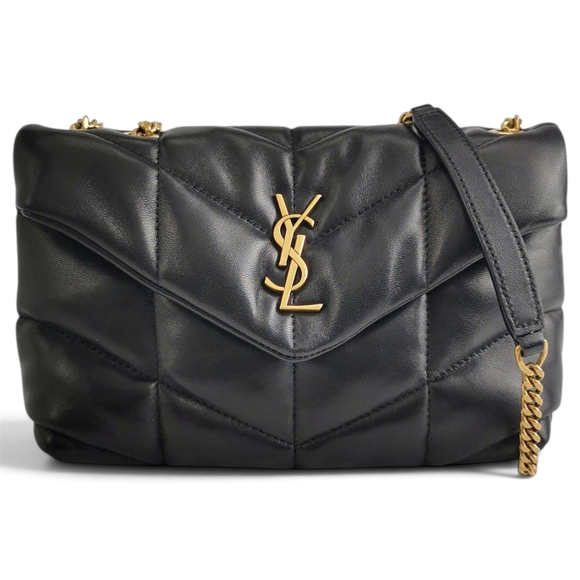 Loulou Puffer leather handbag