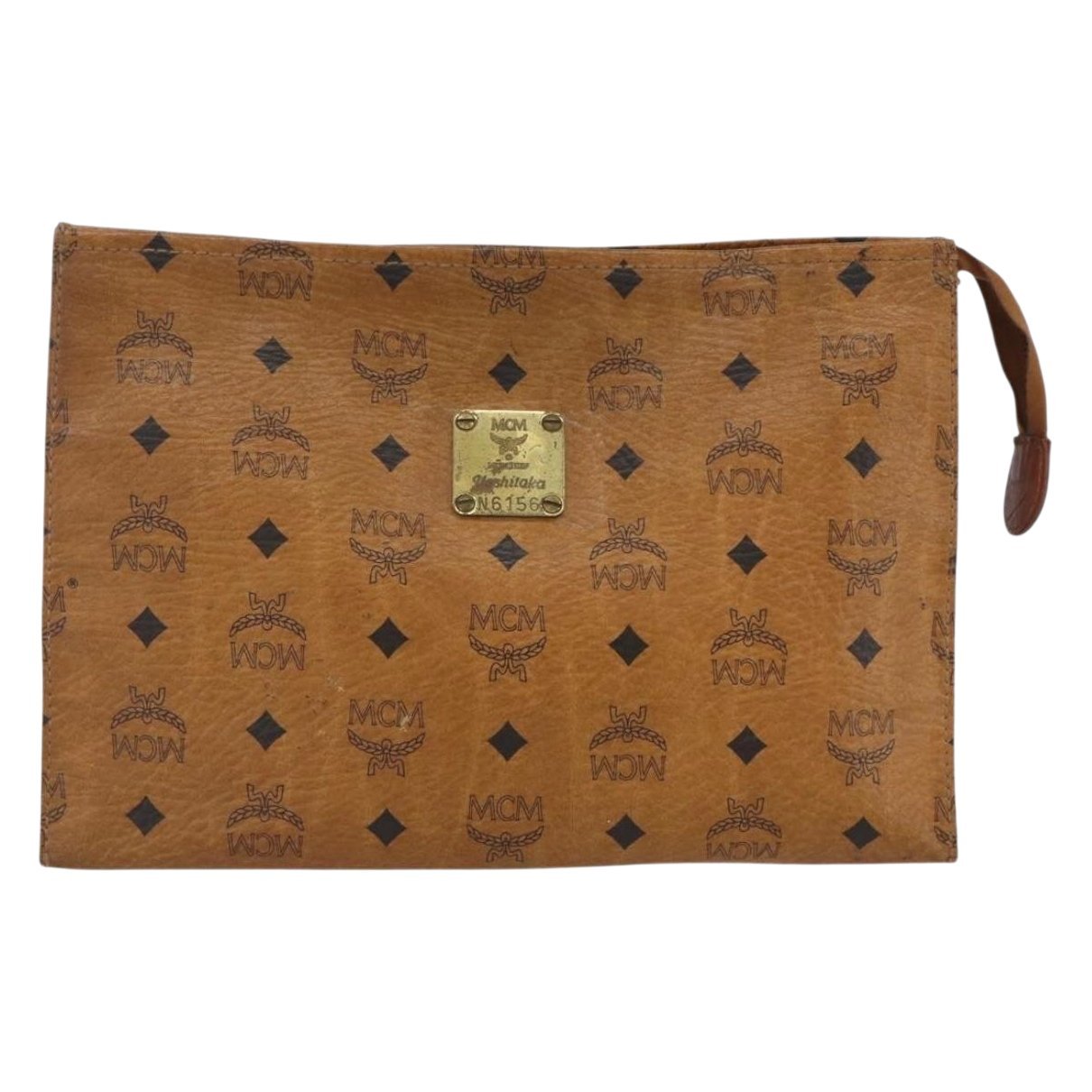 MCM Leather clutch bag