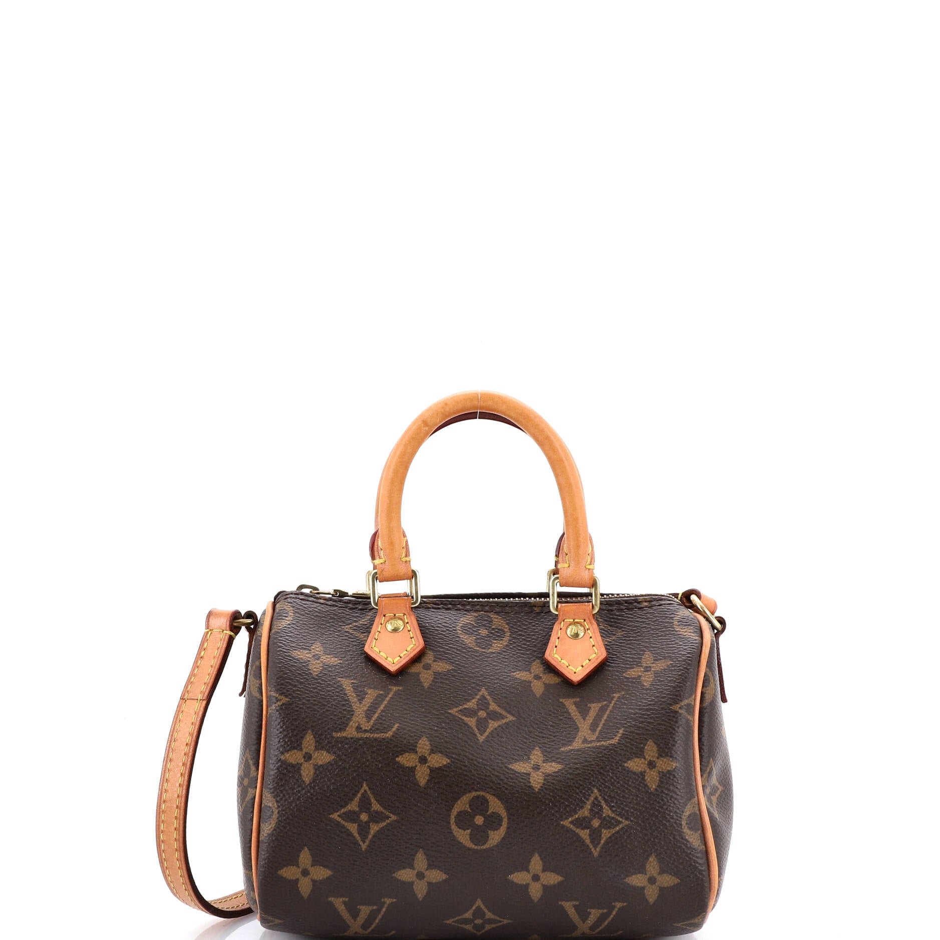 Louis Vuitton Speedy Bandouliere Bag Monogram Canvas Nano